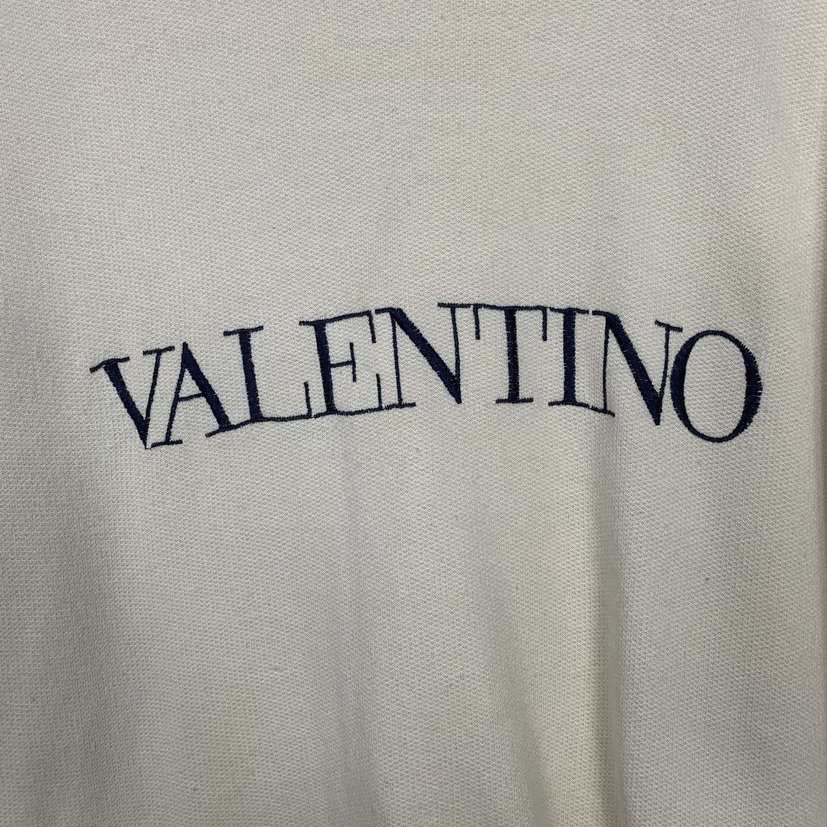 Valentino Vintage Valentino Big Logo Crewneck Sweatshirt Size US M / EU 48-50 / 2 - 10 Thumbnail
