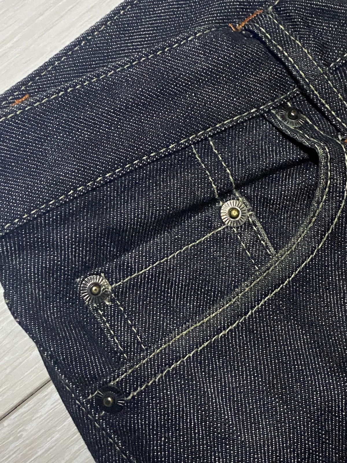 Jun Takahashi Vintage Japanese Brand Uniqlo Black Denim Flare Jeans Size US 29 - 9 Thumbnail
