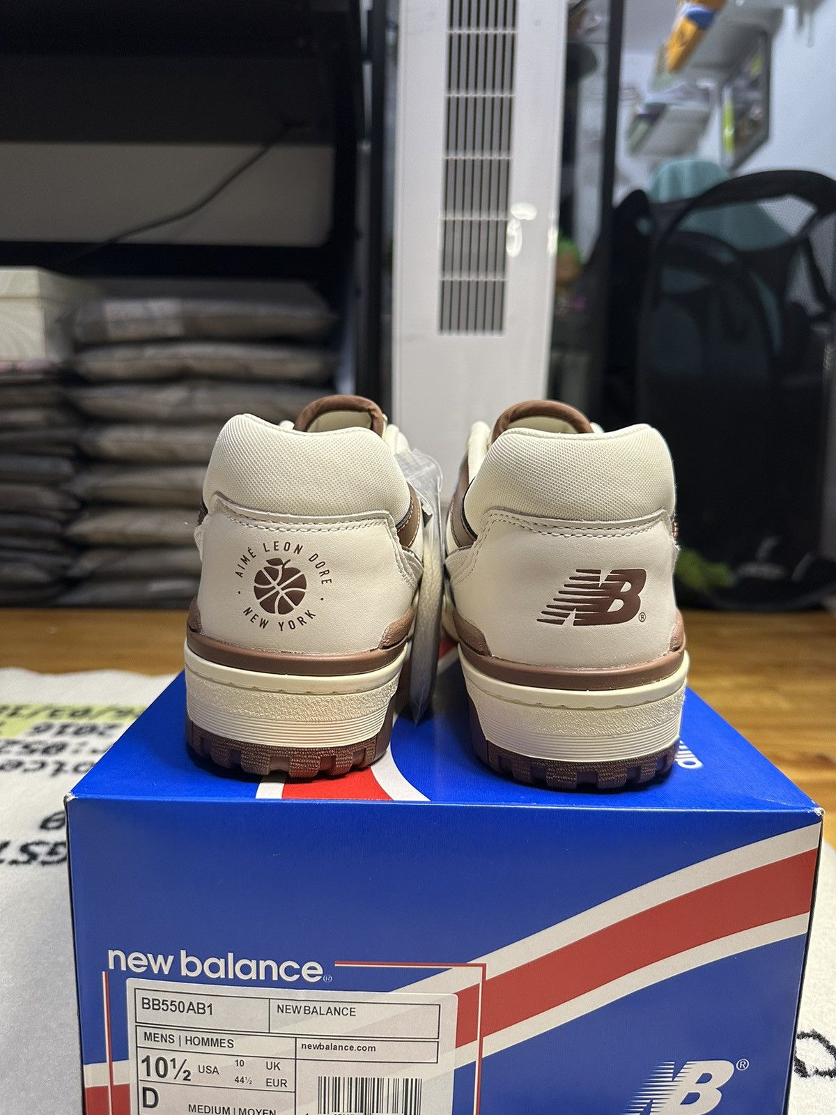 Aime Leon Dore × New Balance New Balance 550 Aime Leon Dore Brown Size US 10.5 / EU 43-44 - 4 Thumbnail