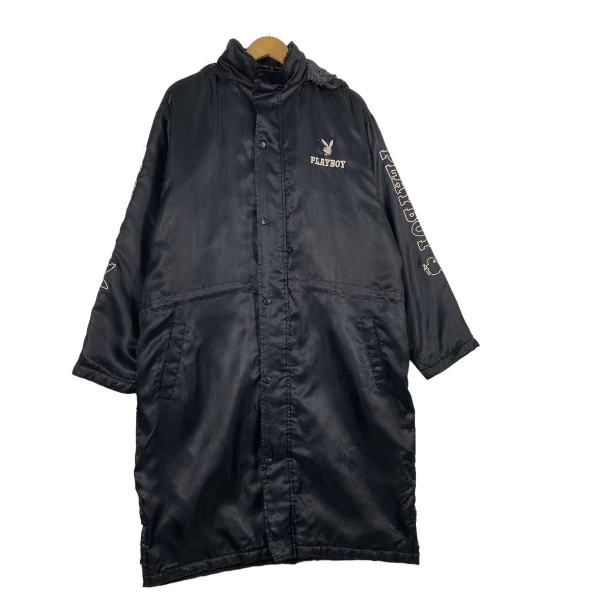 Japanese Brand × Playboy Vintage Playboy Coach Jacket Hoodie Size XL Size US L / EU 52-54 / 3 - 3 Thumbnail
