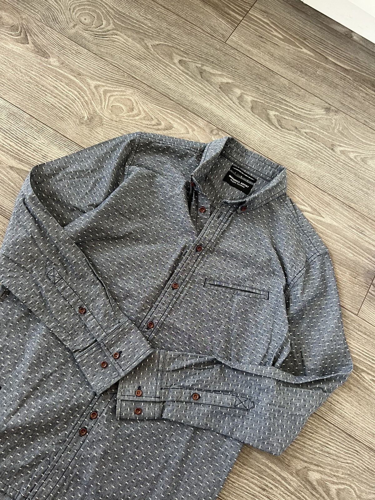Designer ‼️Marshall Artist Modern Destroy England Britain Style Shirt‼️ Size US S / EU 44-46 / 1 - 16 Thumbnail