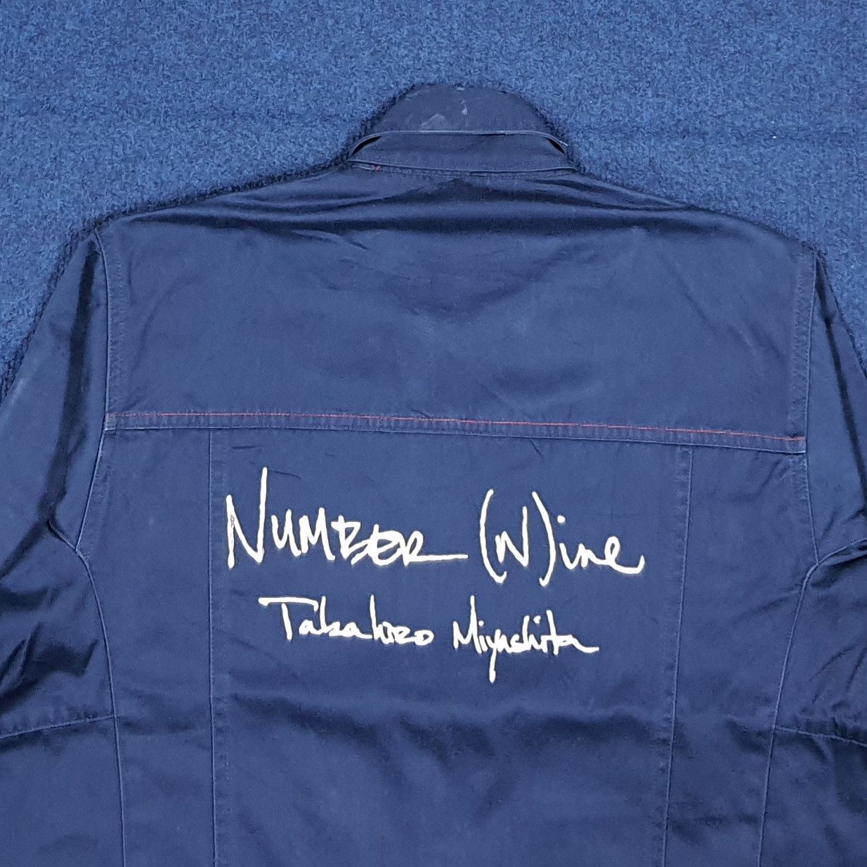 Japanese Brand Vintage Kansai x Number Nine Custom Logo Workwear C279N13 Size US M / EU 48-50 / 2 - 2 Thumbnail