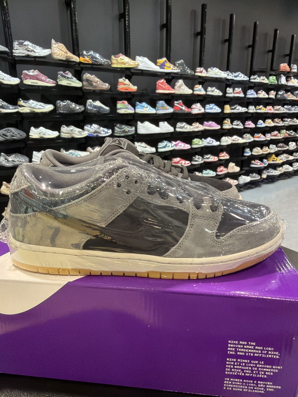Nike Dunk Low Sb Dark Smoke Size-9.5 Brand New Quick Shipping Size US 9.5 / EU 42-43 - 3 Thumbnail