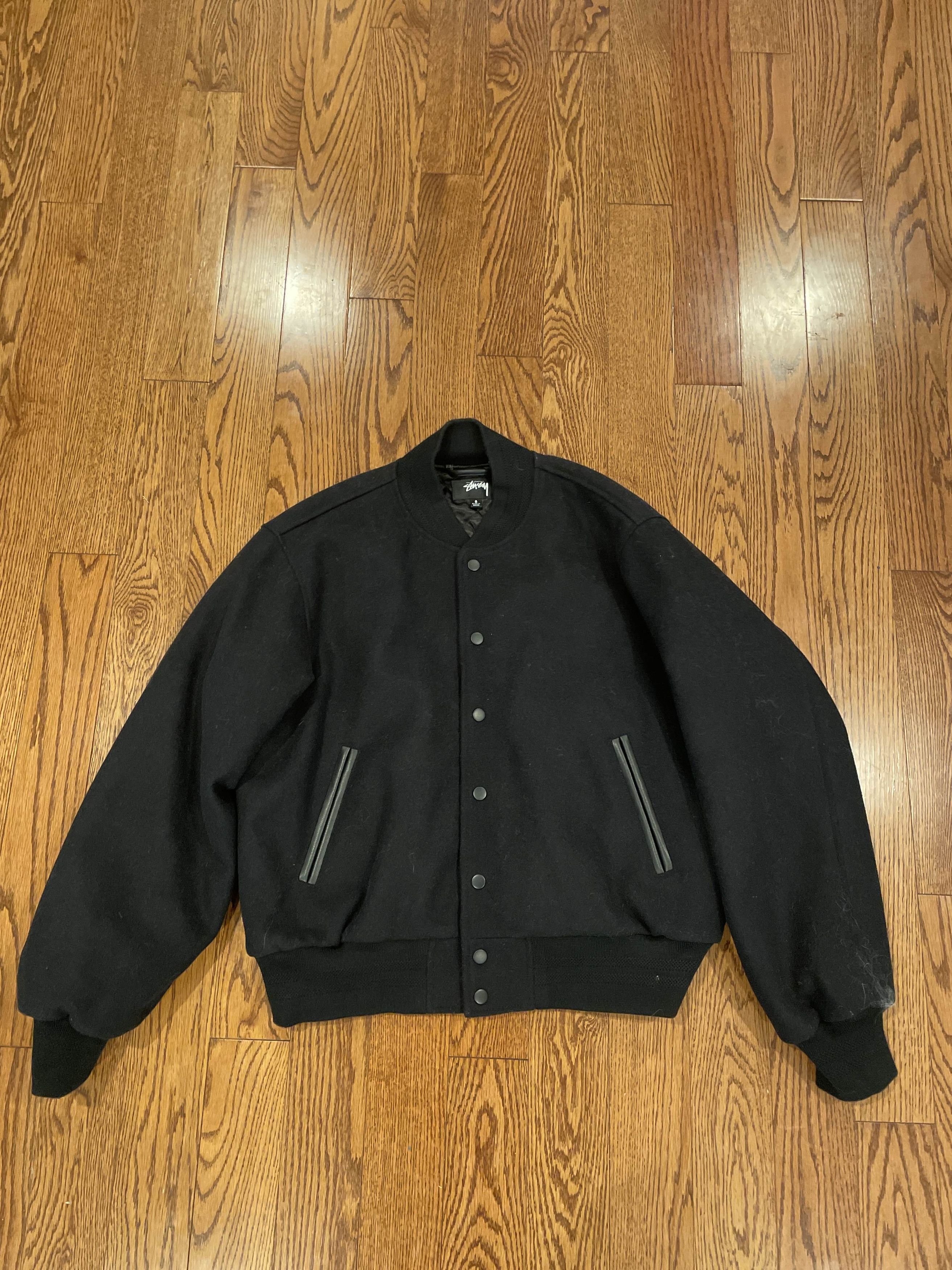 ステューシー　FLIGHT BOMBER Stussy Flight Bomber Jacket Black Men's - SS25 - US