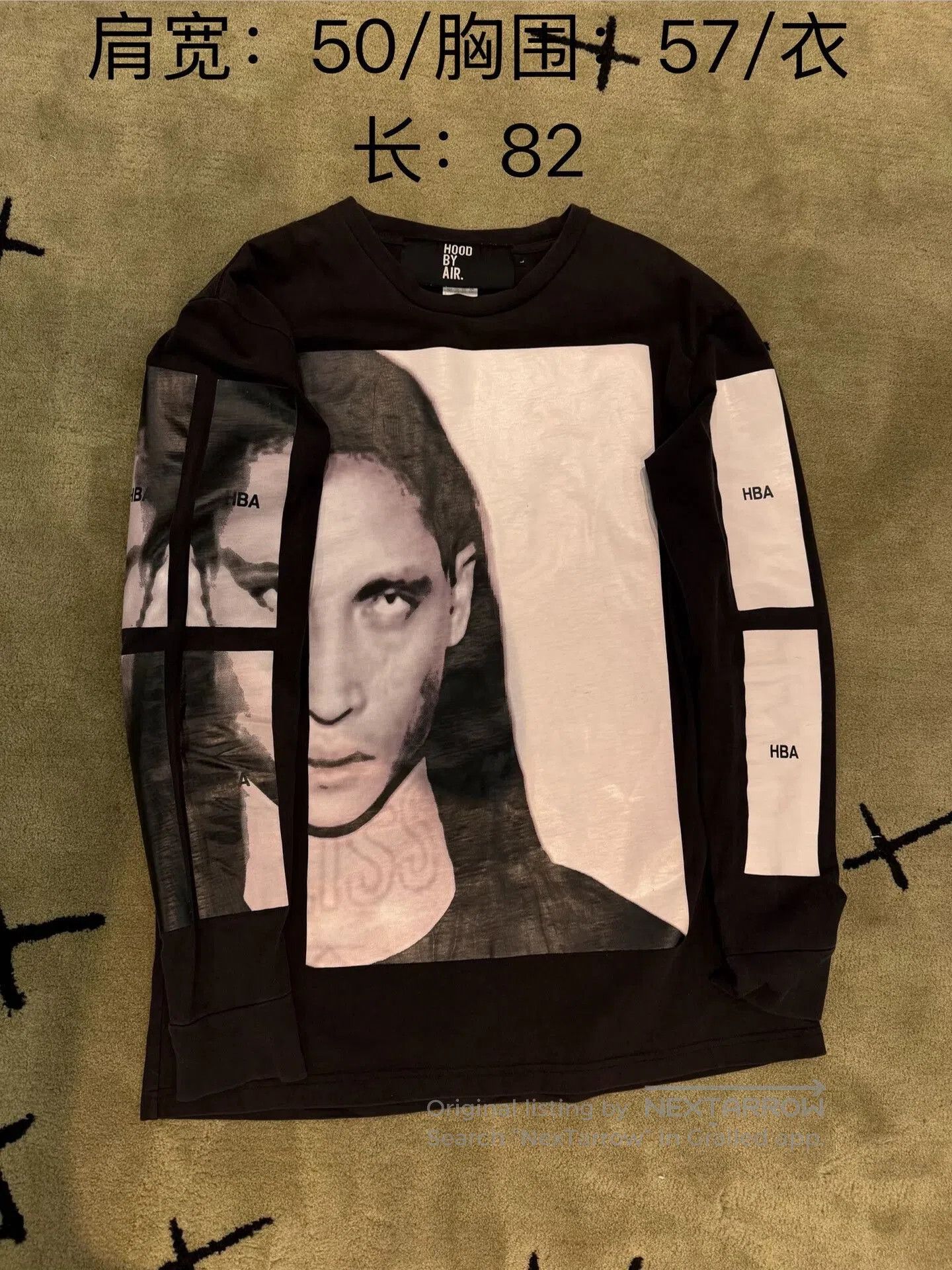 Hood By Air Hood By Air Graphic Sweatshirt. Size US L / EU 52-54 / 3 - 5 Thumbnail