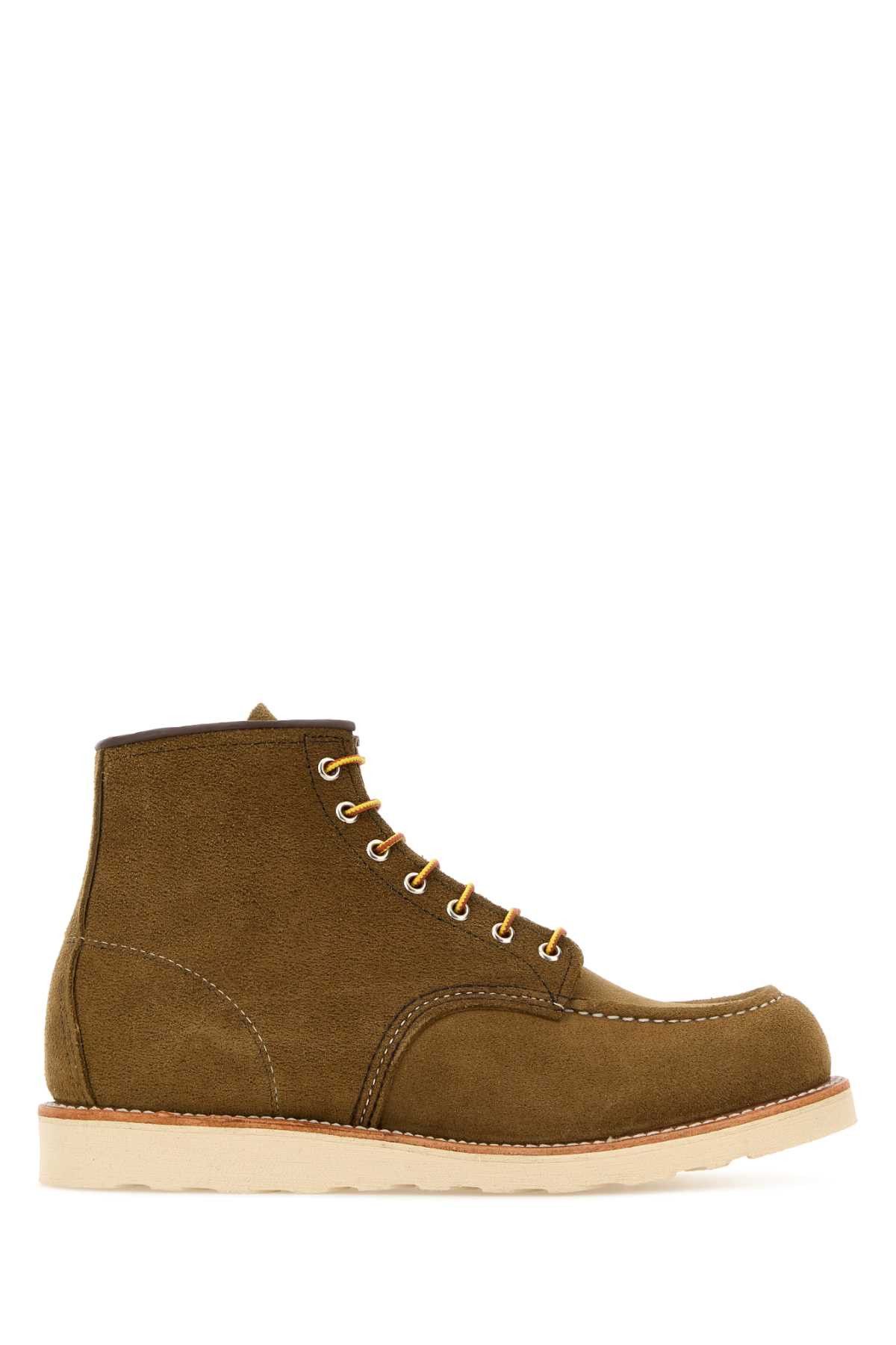 Red Wing Biscuit Suede Ankle Boots Size US 9 / EU 42 - 1 Thumbnail