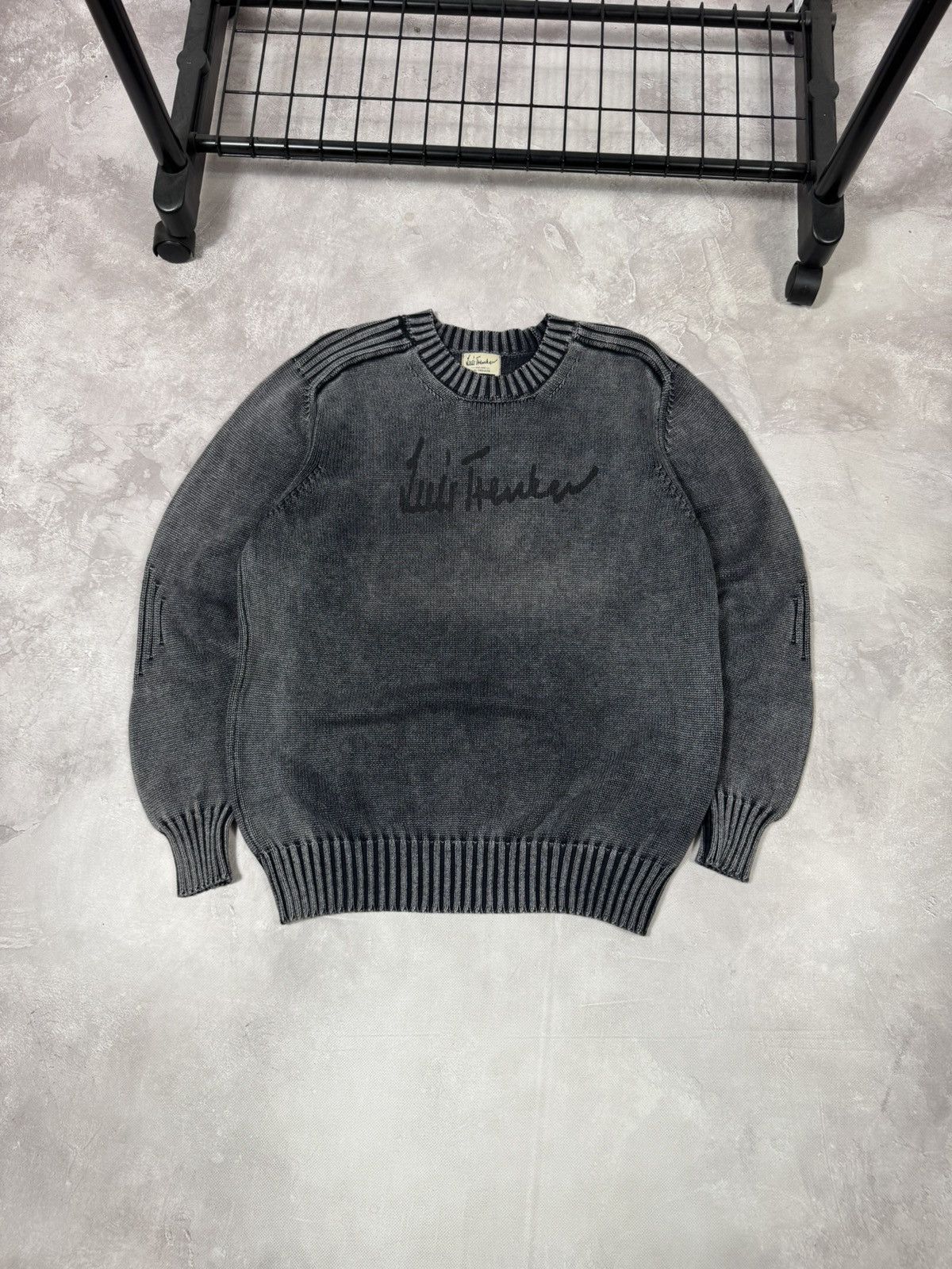 Other Vintage Luis Trenker Avant-Garde Knit Sweater Size US M / EU 48-50 / 2 - 1 Thumbnail