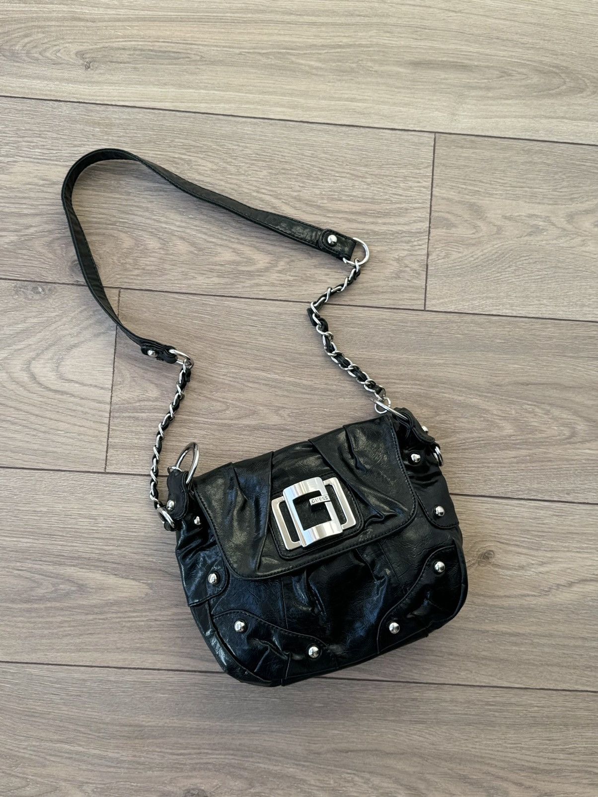Guess Vintage Leather Guess Y2K Shoulder Bag Size ONE SIZE - 1 Thumbnail