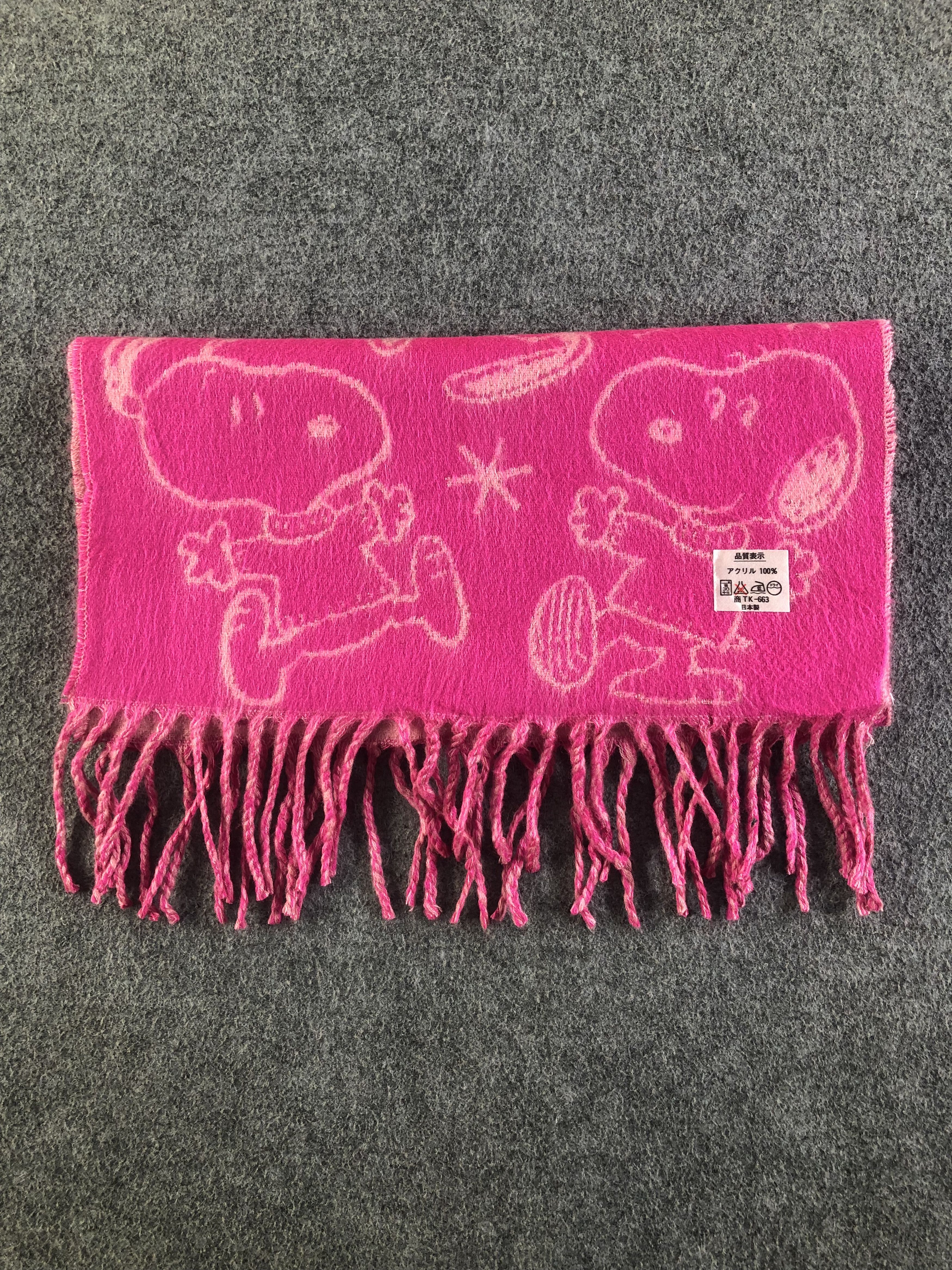 Cartoon Network Vintage Snoopy Scarf / Muffler / Neckwear SS1299 Size ONE SIZE - 7 Thumbnail