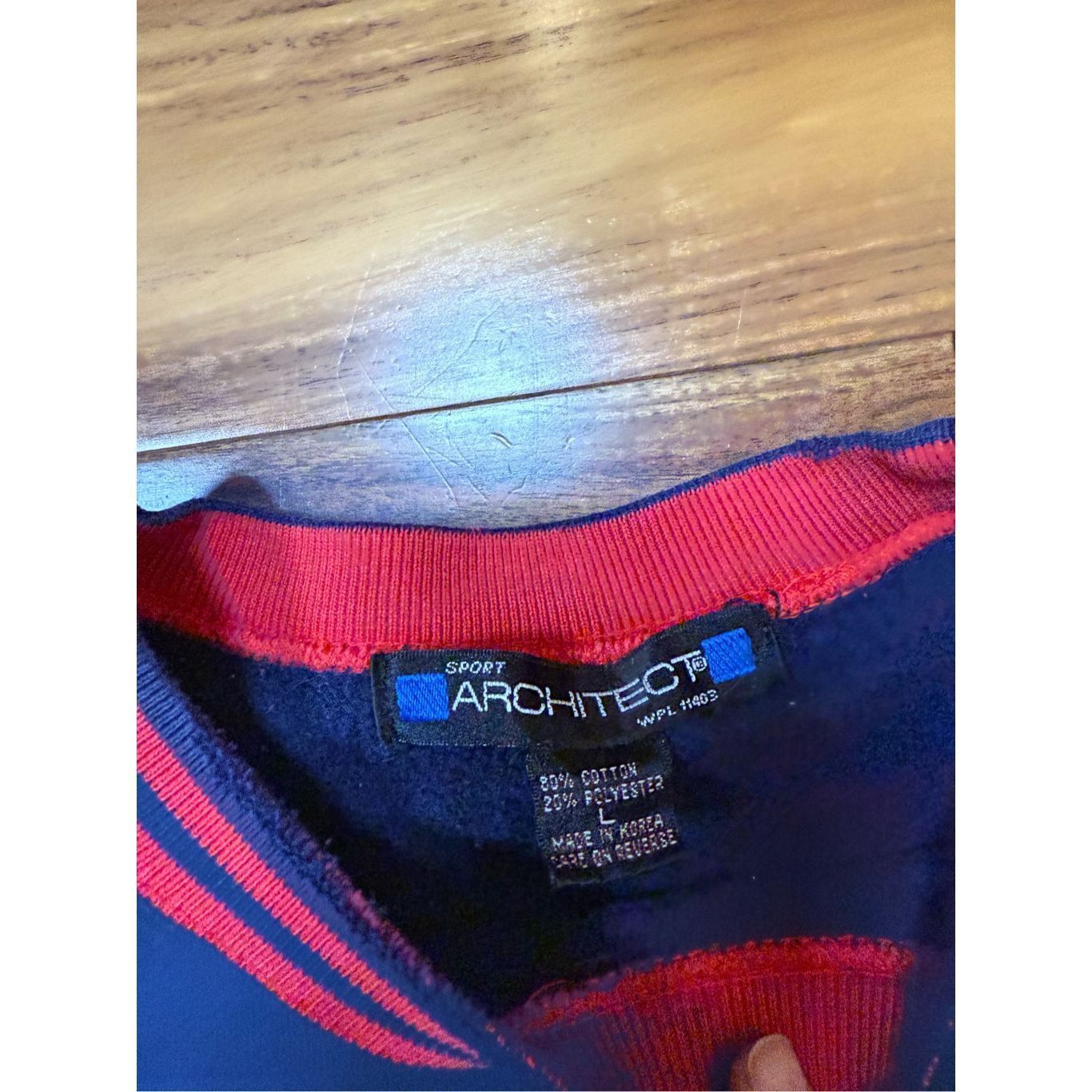 Vintage Size L - Vintage 1990s Gold Architect Sweatshirt Crewneck Go Size US L / EU 52-54 / 3 - 6 Thumbnail