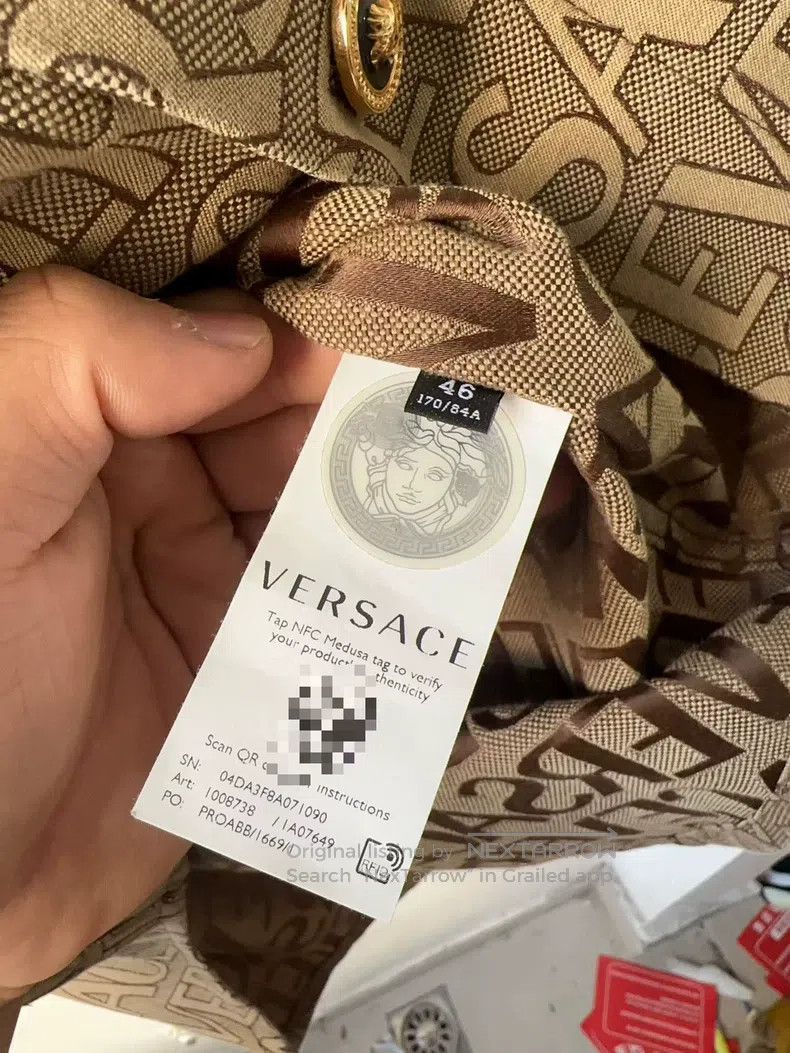 Versace Versace Full print jacket Size US S / EU 44-46 / 1 - 4 Thumbnail