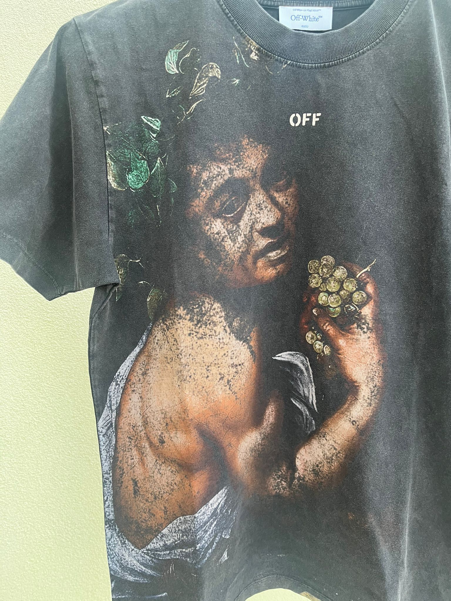 Off-White Bacchus Slim SS Tee in Black Size US S / EU 44-46 / 1 - 4 Thumbnail