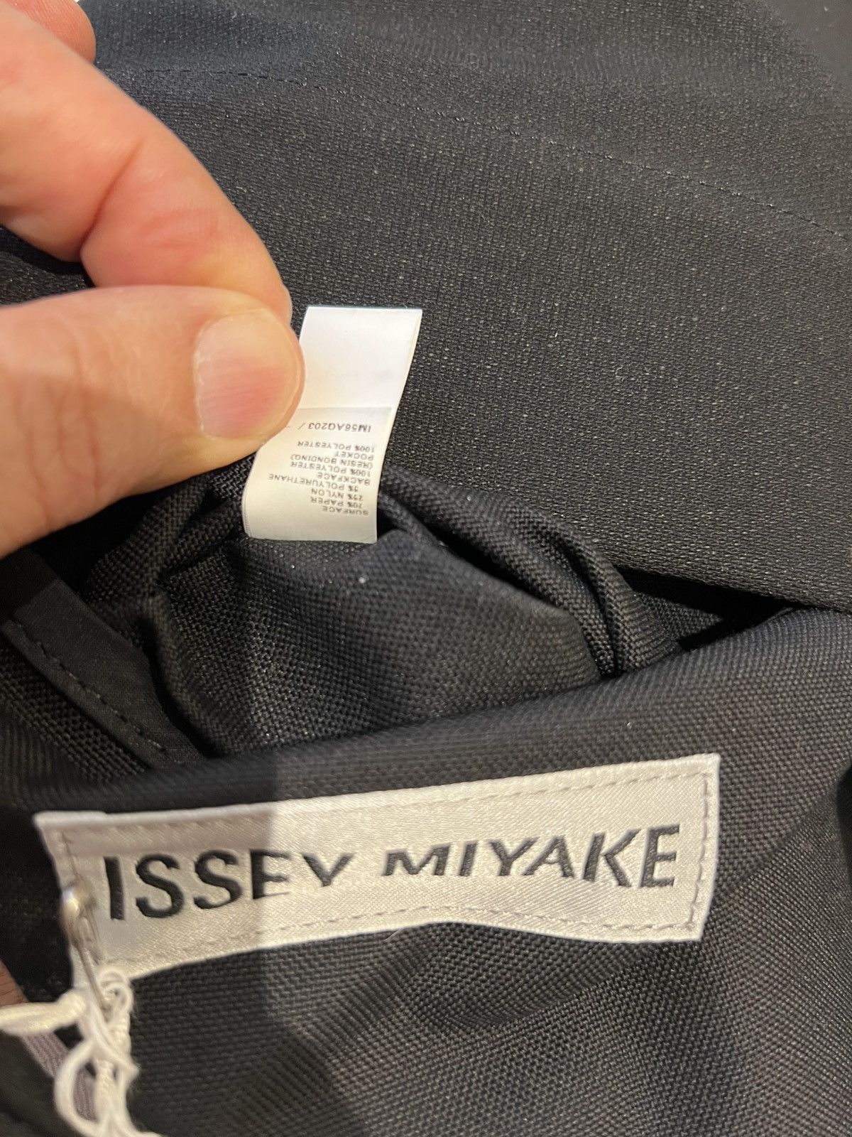 Issey Miyake Pleats please issey miyake pleats PAPER BAG BLACK Size ONE SIZE - 15 Thumbnail