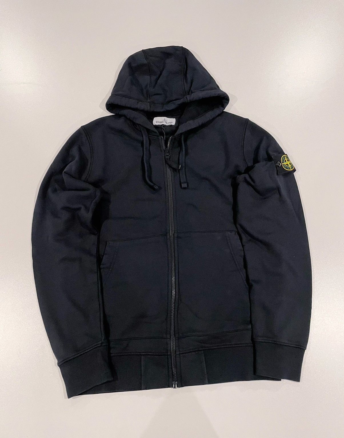 Stone Island Stone Island Basic navy zipped Hoodie Size US L / EU 52-54 / 3 - 1 Thumbnail