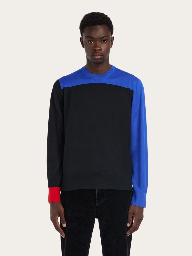 Salvatore Ferragamo o1s1rm1224 Sweater in Multicolor Size US S / EU 44-46 / 1 - 2 Thumbnail