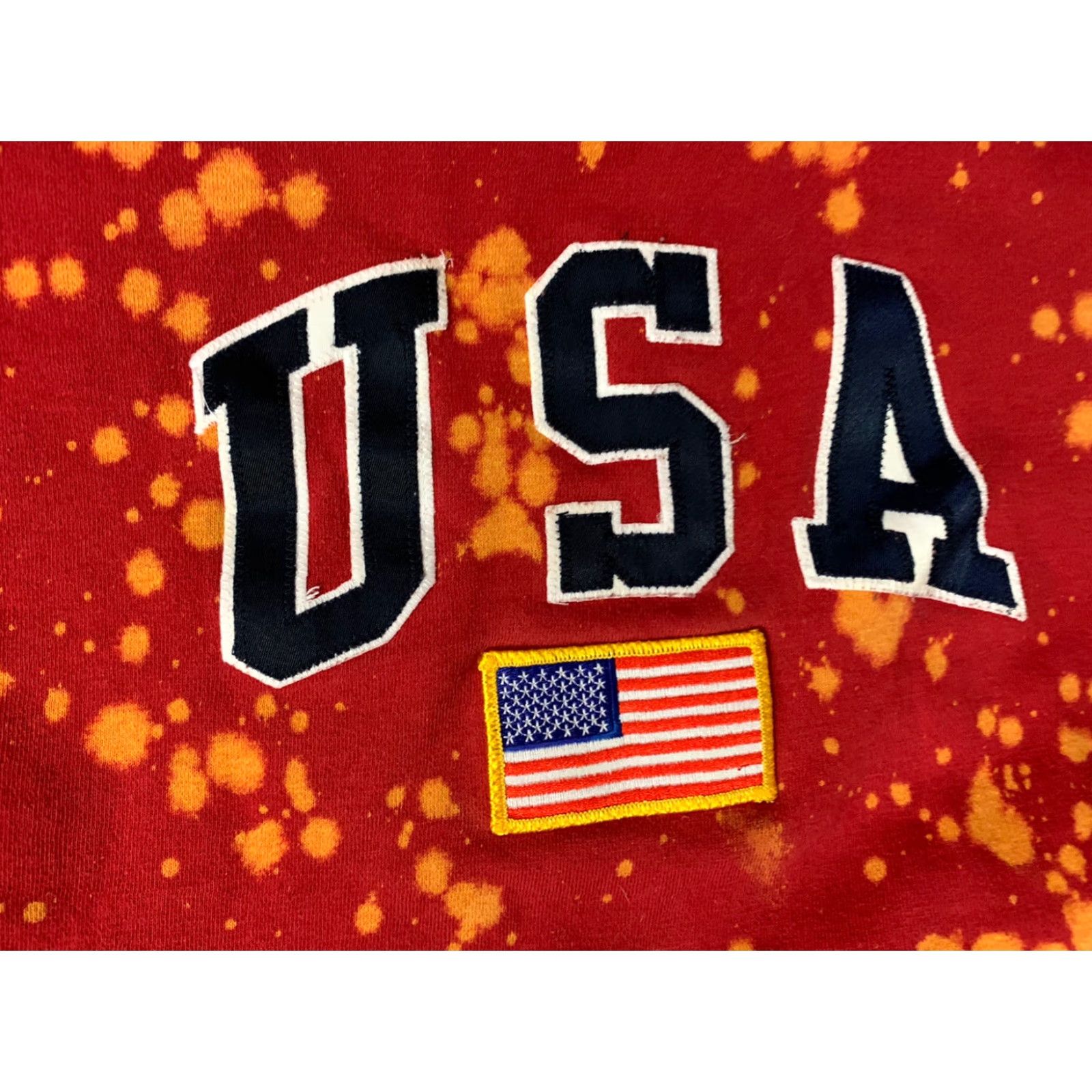 Vintage USA Majestic Mens Pullover Sweatshirt Large Red Cotton Blend Size US L / EU 52-54 / 3 - 2 Thumbnail