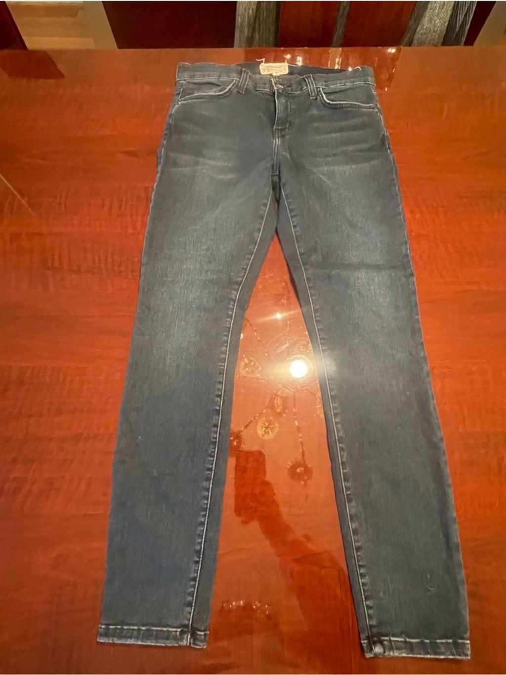 Current/Elliot Current/Elliott The Stiletto City Dark Wash Jeans 29 Ankle Size 29" - 2 Thumbnail