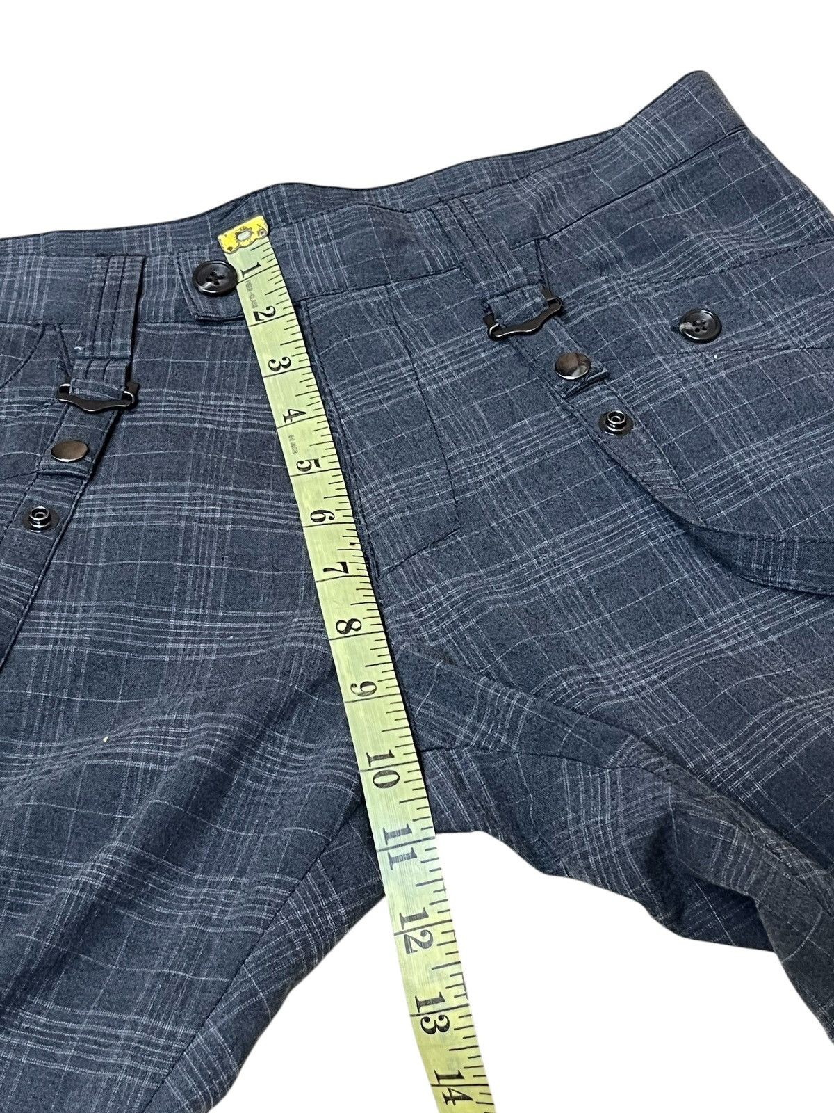 Punk and Yo JAPANESE COMME CA COMMUNE CHECKERED GOTHIC PUNK STYLE PANT Size US 31 - 17 Thumbnail