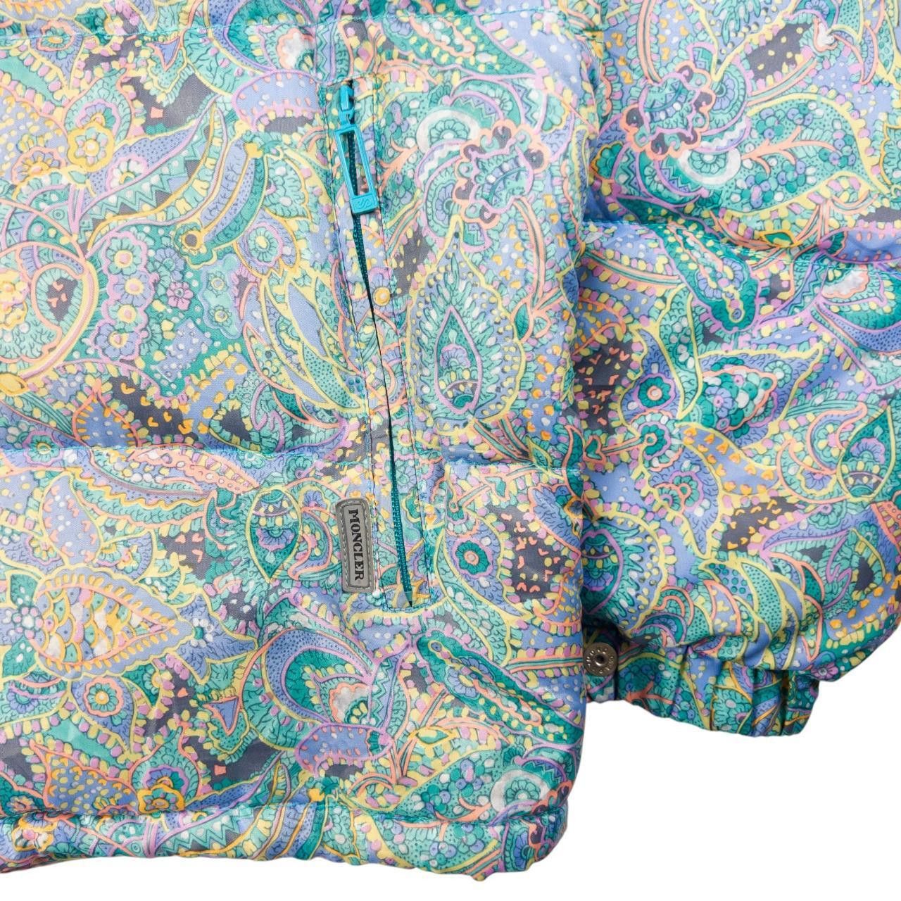 Moncler Vintage Moncler Convertible Pattern Puffer Jacket Size L Size 3XL / US 20-22 - 7 Thumbnail