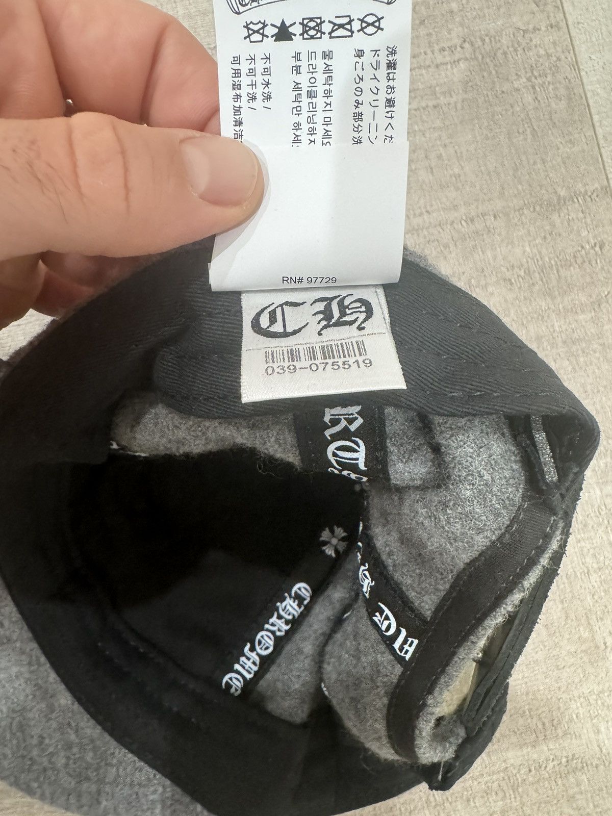 Chrome Hearts Chrome Hearts Cashmere Hat Size ONE SIZE - 7 Thumbnail