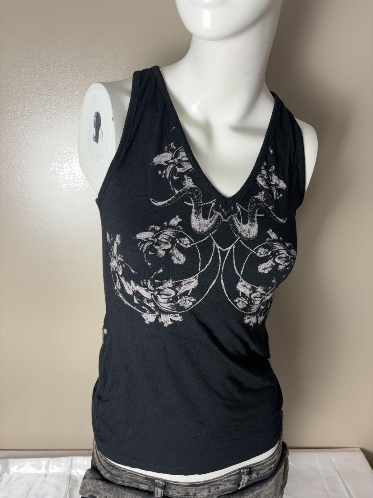 Vintage Isabel De Pedro Baphomet printed vintage tank top Size M / US 6-8 / IT 42-44 - 4 Thumbnail