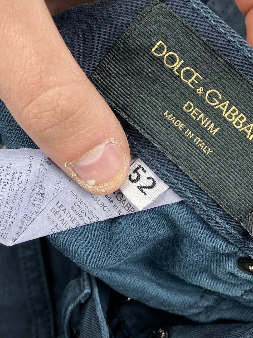 Dolce & Gabbana Dolce & Gabbana Classic Jeans Men Size 52 Blue Size US 36 / EU 52 - 13 Thumbnail