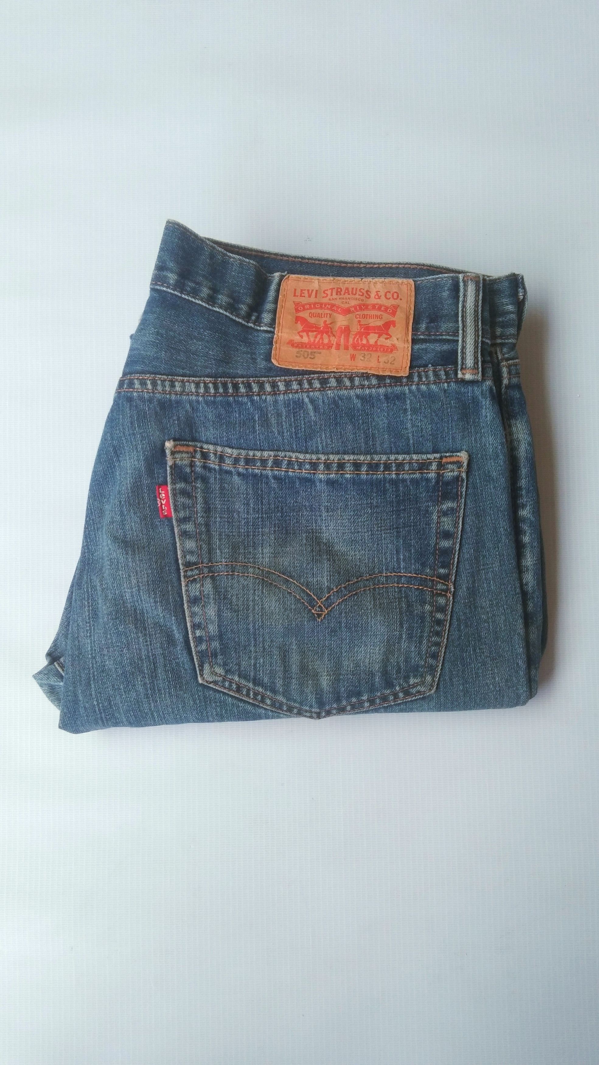 Levi's 90s Levis 505 mexico distressed denim Size US 32 / EU 48 - 10 Thumbnail