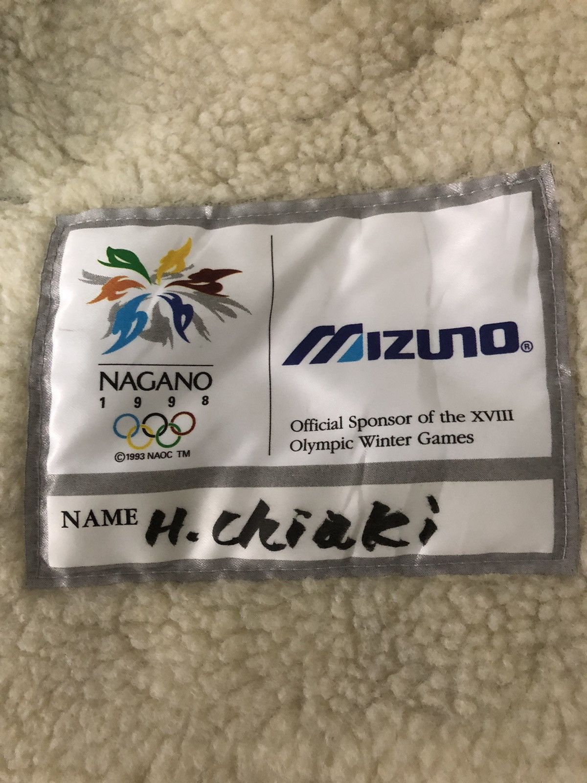 Japanese Brand × USA Olympics × Vintage Vintage Japan OLYMPIC NAGANO Sherpa Jacket Size US M / EU 48-50 / 2 - 18 Thumbnail