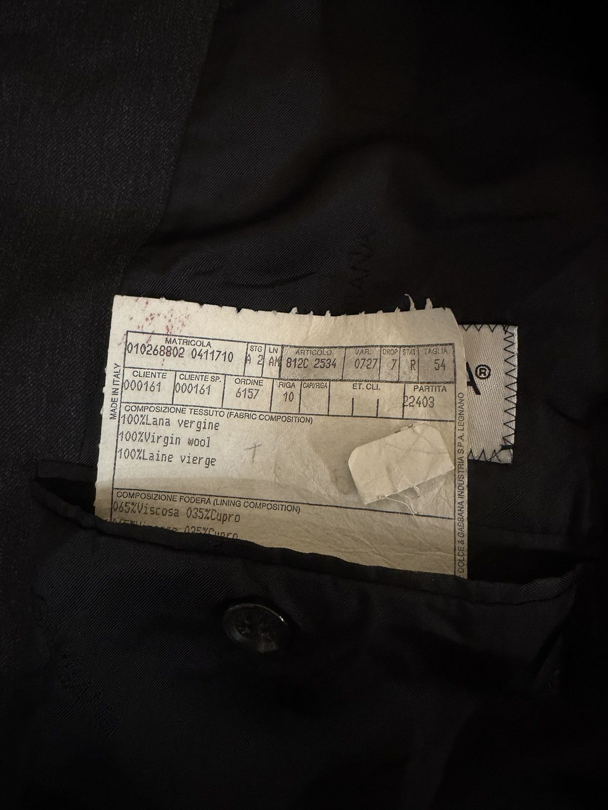 Dolce & Gabbana Dolce Gabbana blazer size 54 Size 54R - 7 Thumbnail