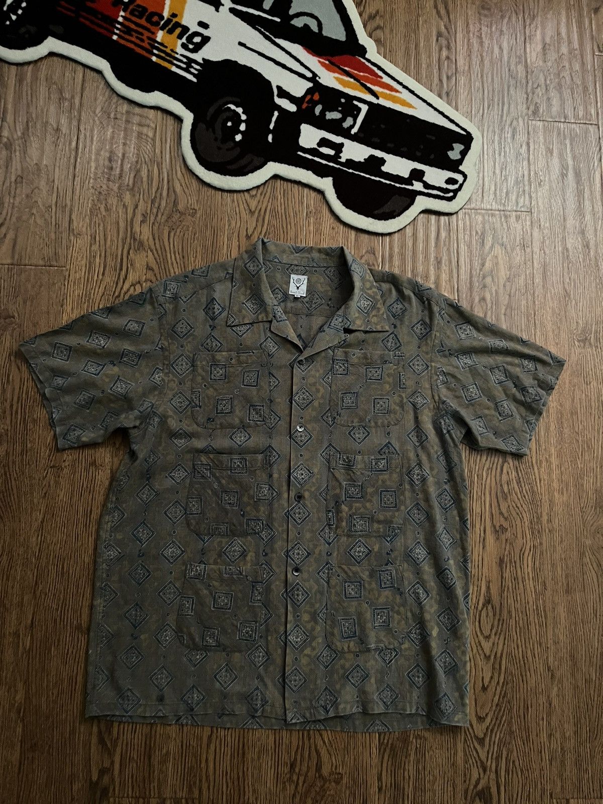 South2 West8 South2 West8 S/S Six Pocket Shirt Size US XL / EU 56 / 4 - 1 Thumbnail
