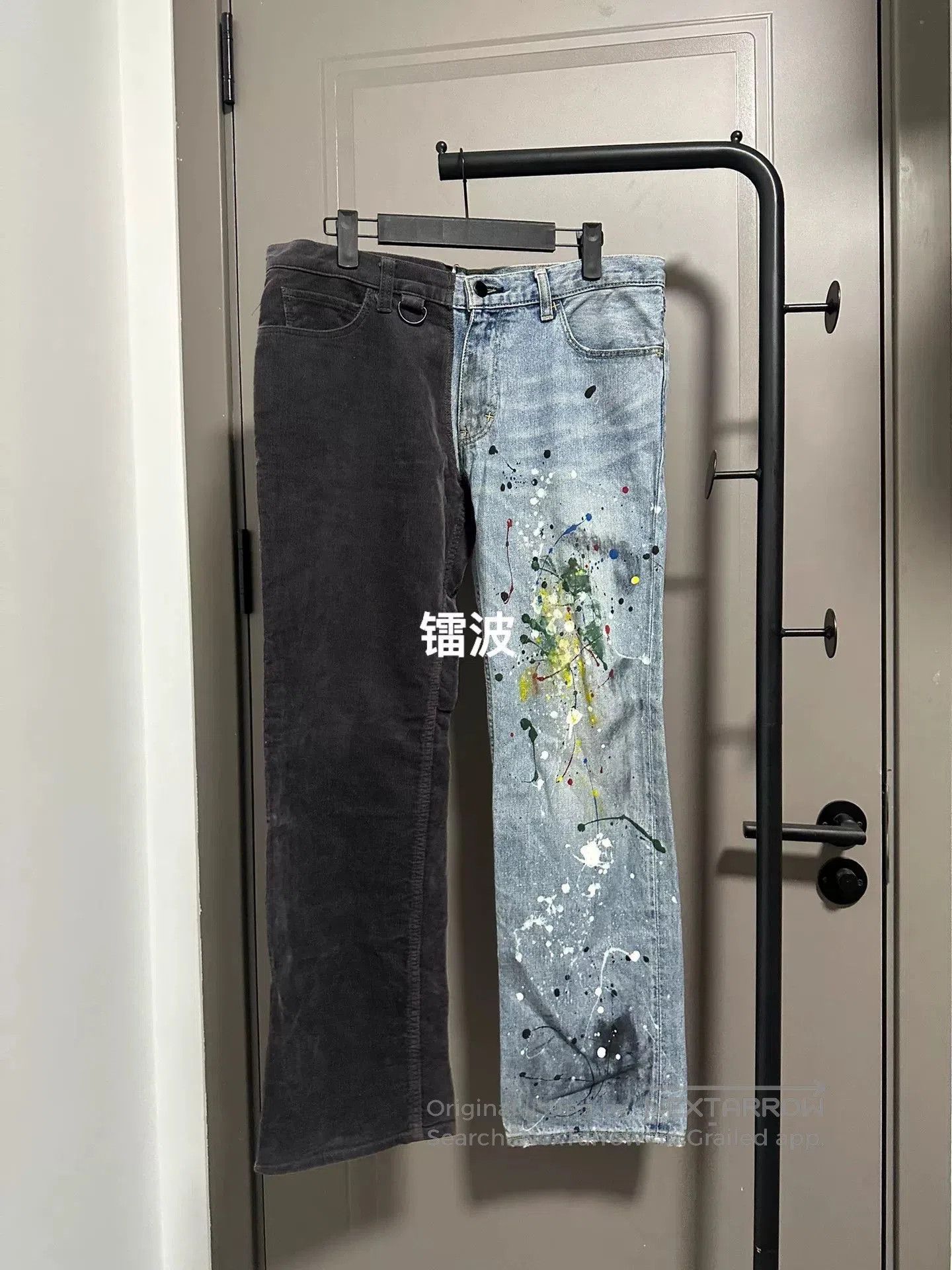 DEN IM by SIKI IM Number (n)ine 06SS Patchwork Splatter Jeans. Size US 34 / EU 50 - 1 Thumbnail