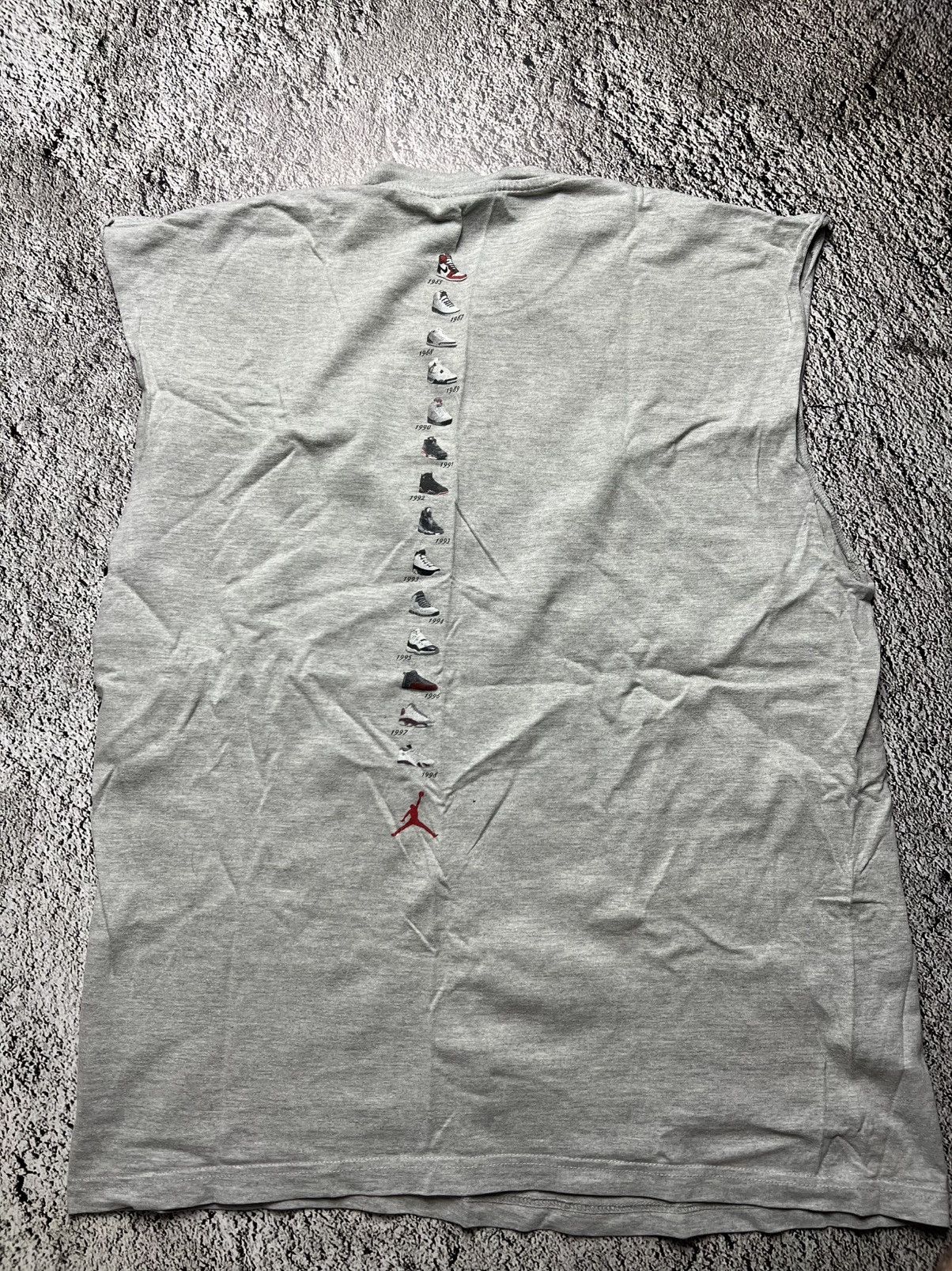 Jordan Brand 1998 Nike air Jordan XIV 14 vintage sleveless tee Size US L / EU 52-54 / 3 - 2 Thumbnail