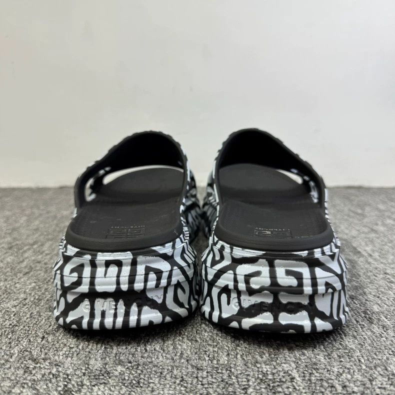 Givenchy Givenchy Logo Printed Slippers Size US 10 / EU 43 - 3 Thumbnail