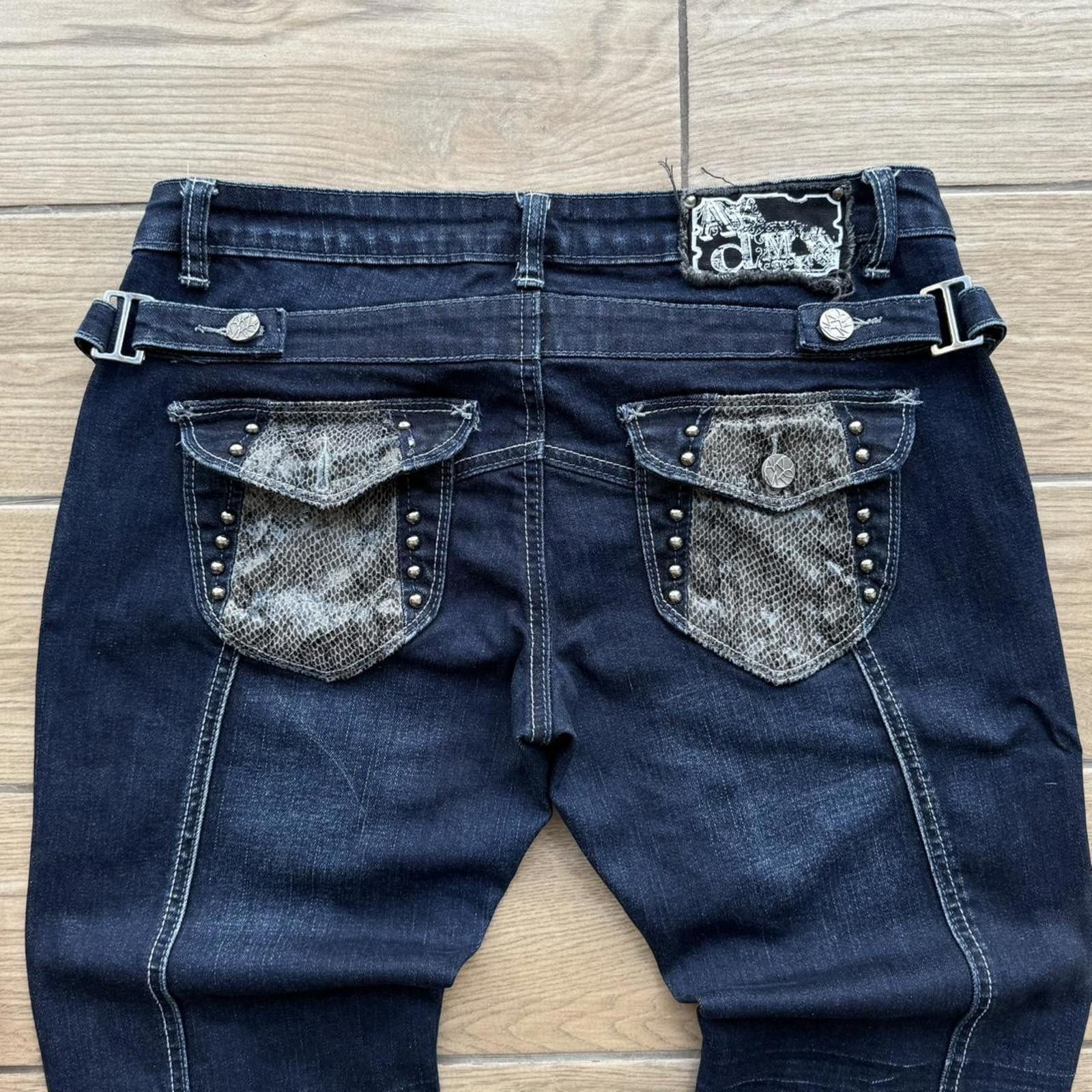 Akademiks Y2K Akademiks Denim Straight Jeans Akdmks Size 34" / US 12 / IT 48 - 3 Thumbnail