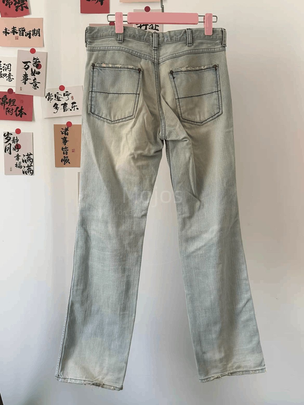 Number (N)ine Sz 3 Number Nine 02SS Mud Washed Denim-2508 Size US 30 / EU 46 - 5 Thumbnail
