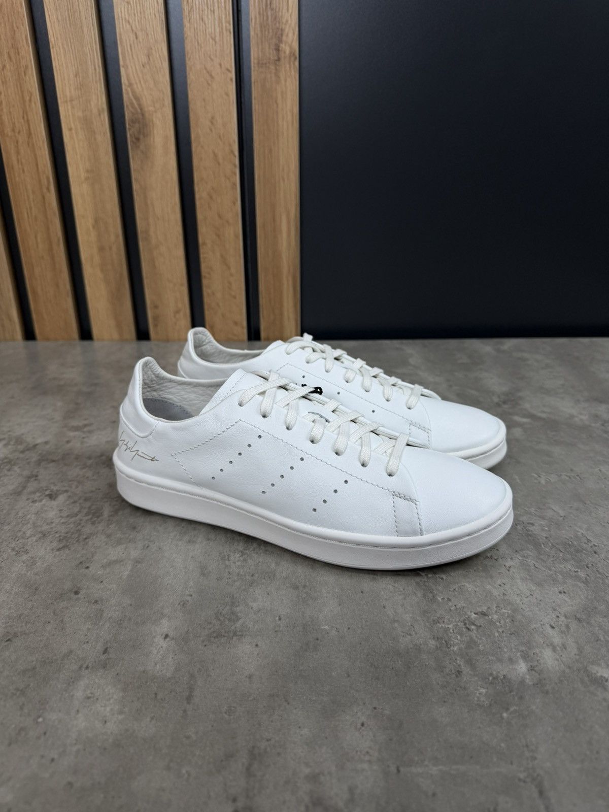 Y-3 Adidas Y-3 Stan Smith White 37 1/3 Size US 6.5 / IT 36.5 - 3 Thumbnail