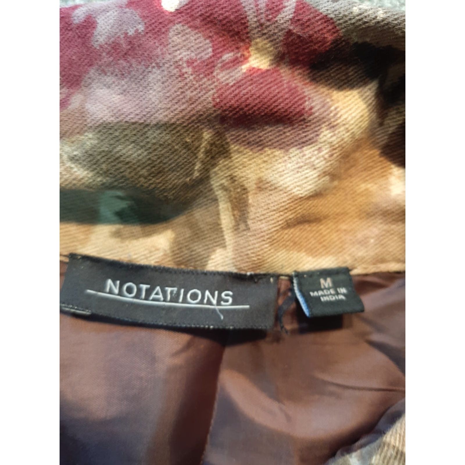 Vintage Notations Womans Jacket Button Up Medium M Collar Sequins Long Sleeve Jacket Size M / US 6-8 / IT 42-44 - 4 Thumbnail