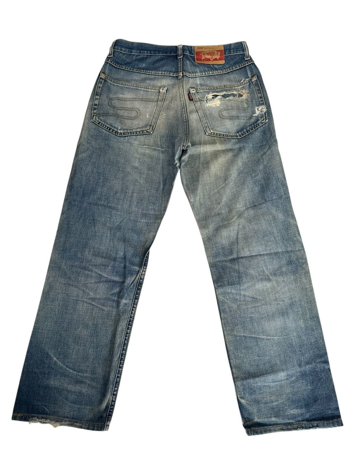Japanese Brand SILAS JAPANSESE DISTRESSED JEANS Size US 29 - 14 Thumbnail