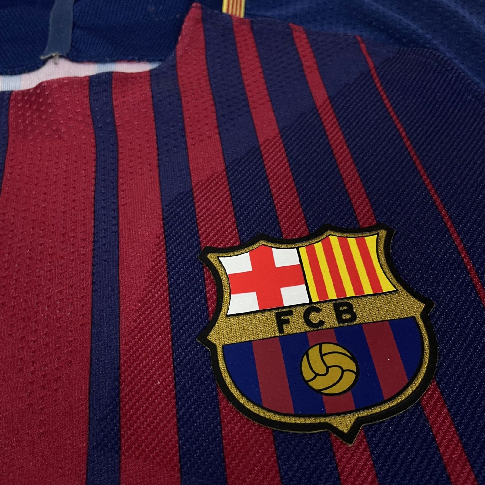 Nike Nike Men's Blue Red Crew Neck FC Barcelona Football Jersey Size US S / EU 44-46 / 1 - 4 Thumbnail
