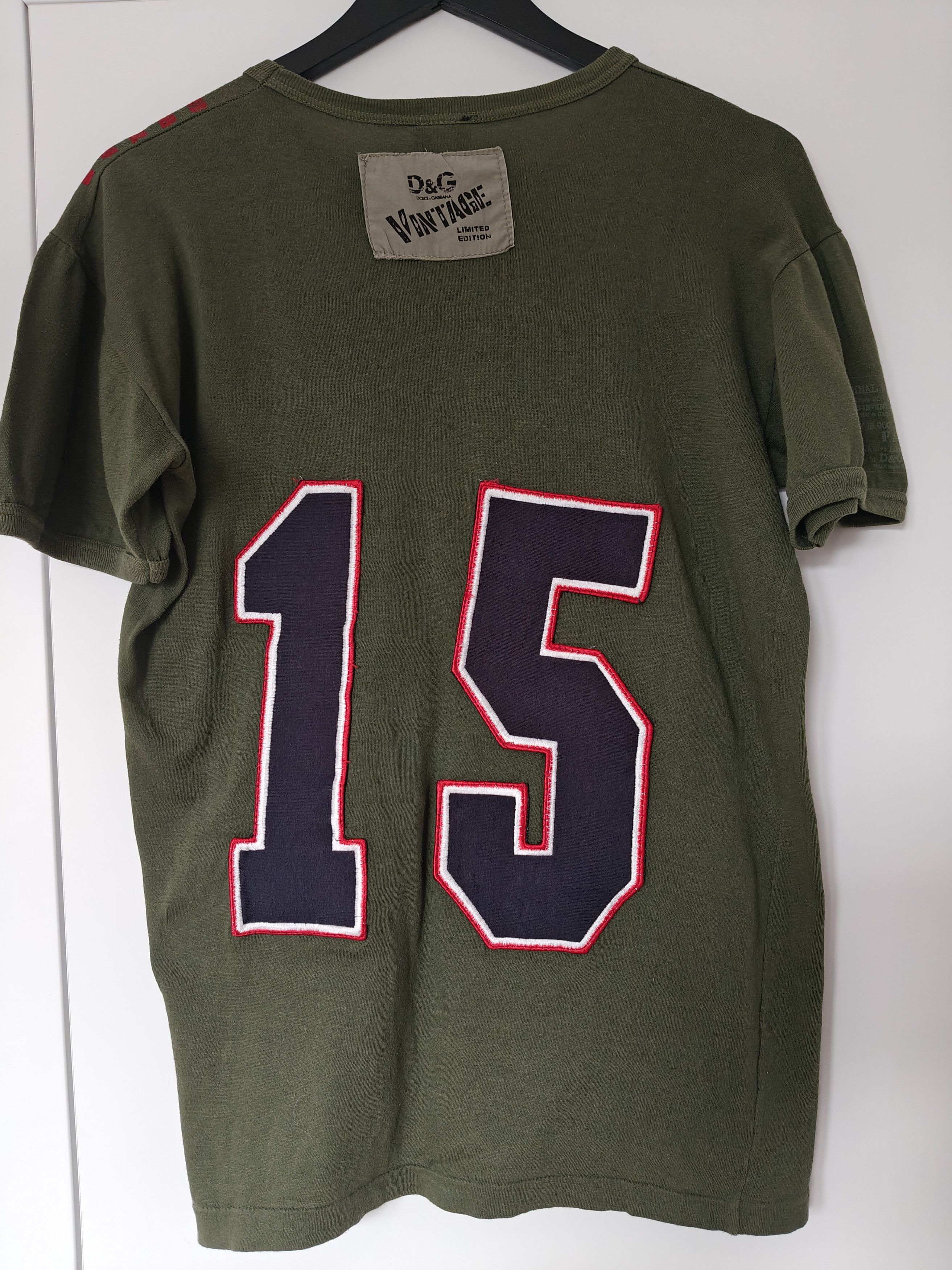 Dolce & Gabbana Dolce & Gabbana military tee Size US M / EU 48-50 / 2 - 2 Thumbnail