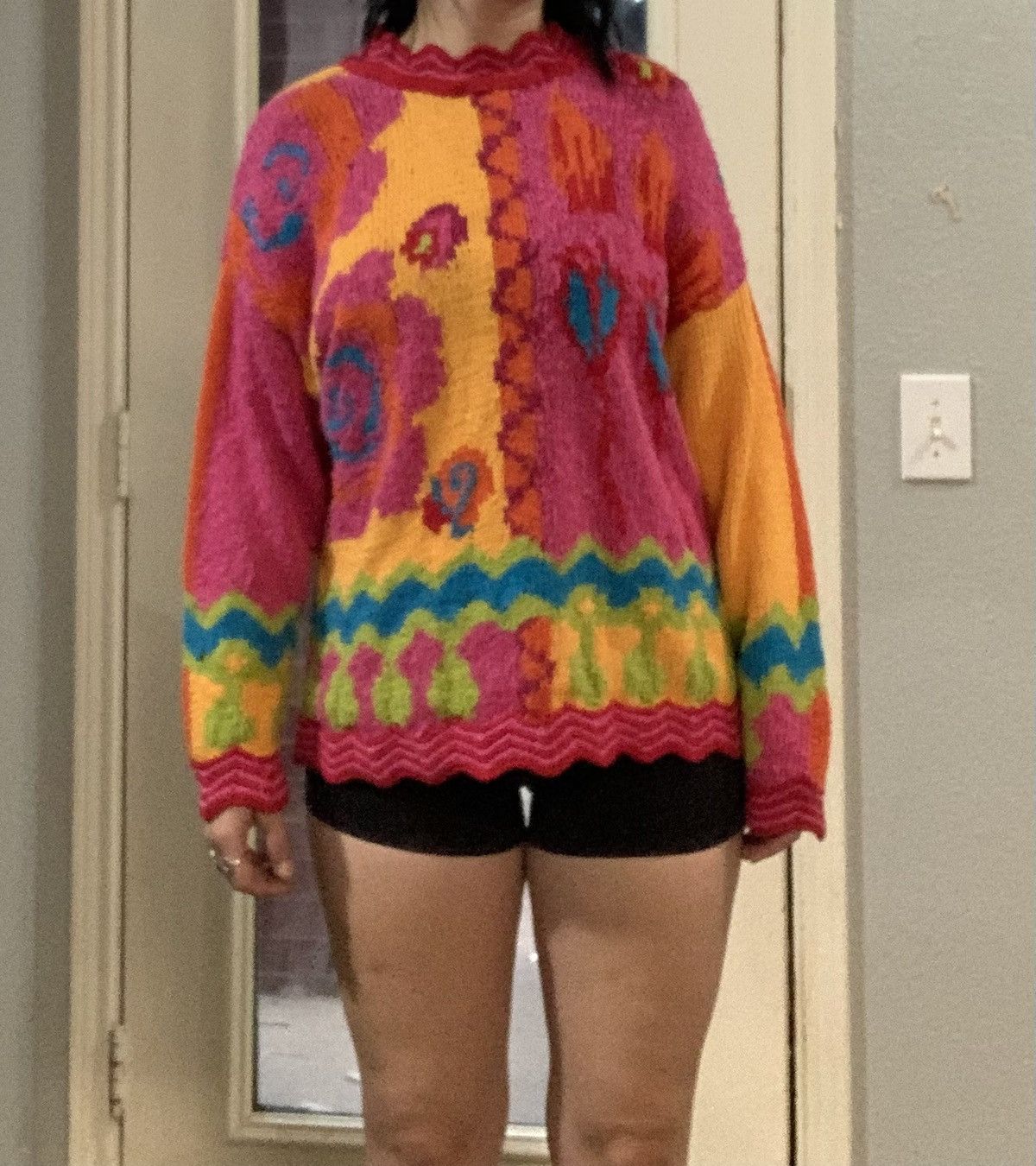 Vintage Vintage Hand Knit The Limited Sweater Size S / US 4 / IT 40 - 1 Thumbnail