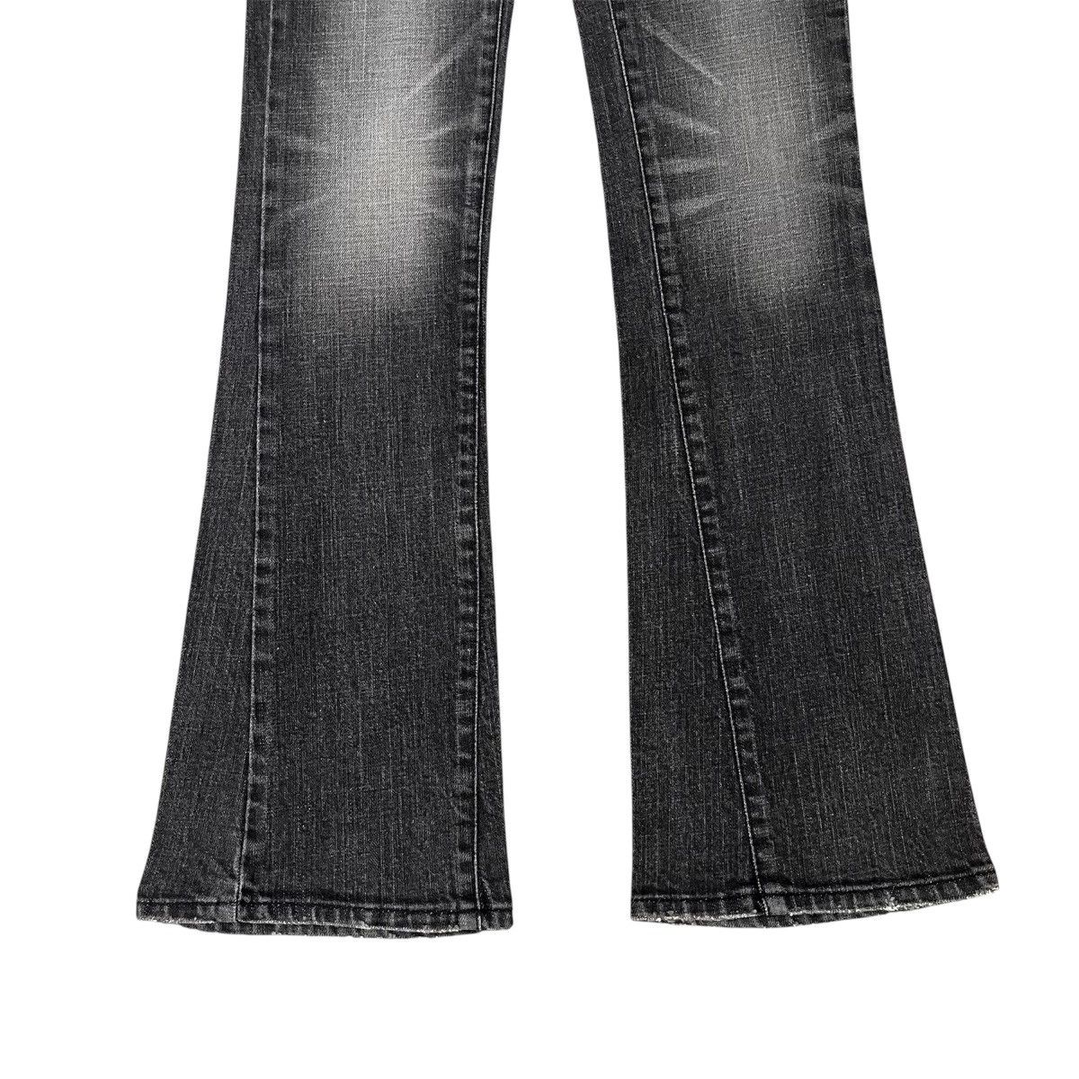 14th Addiction Deep Purple Flared Denim Pant Ifsix Lgb Style Size US 28 / EU 44 - 3 Thumbnail
