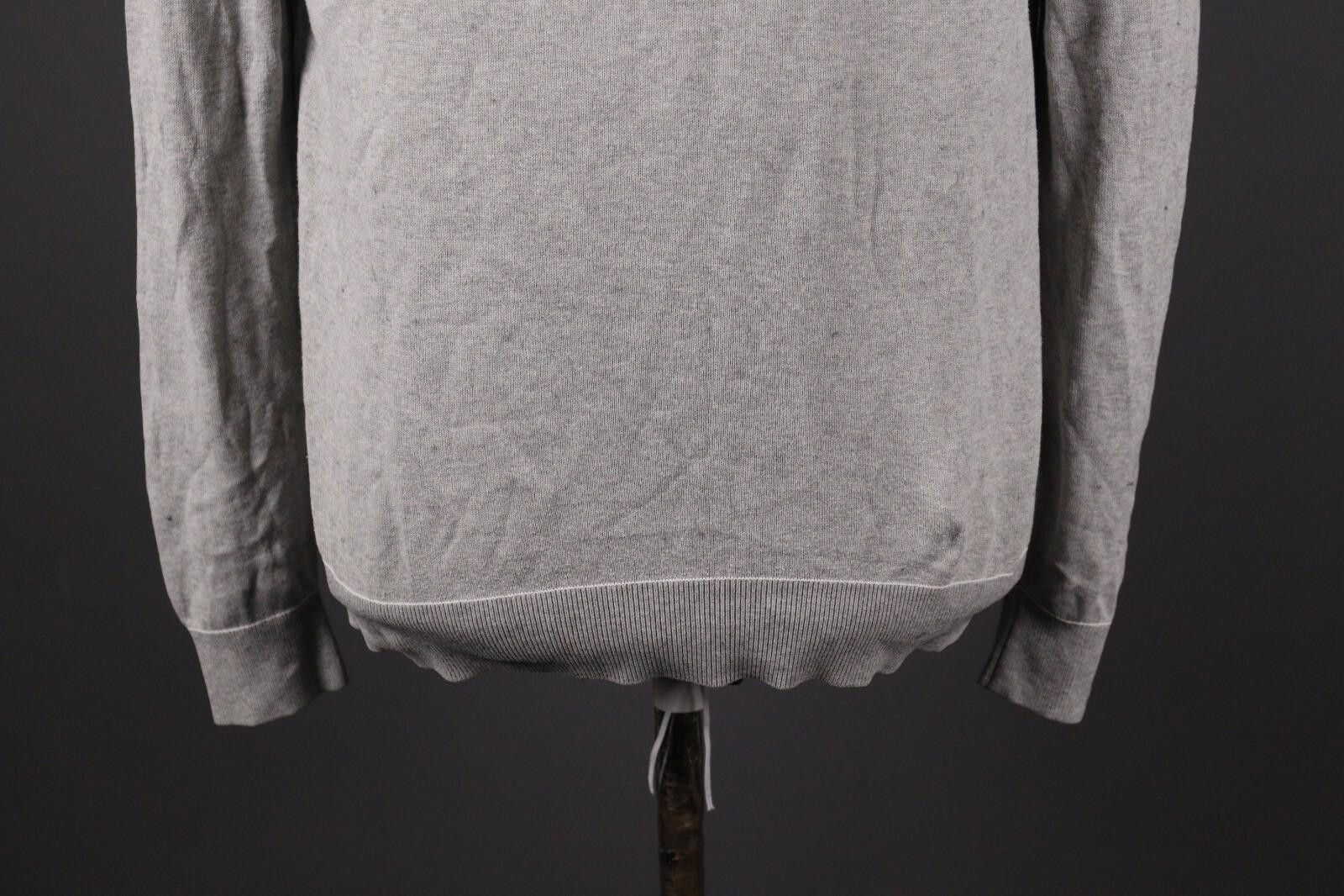 Lacoste Lacoste Live Gray Cotton Knit Sweater Size XL Size US XL / EU 56 / 4 - 3 Thumbnail