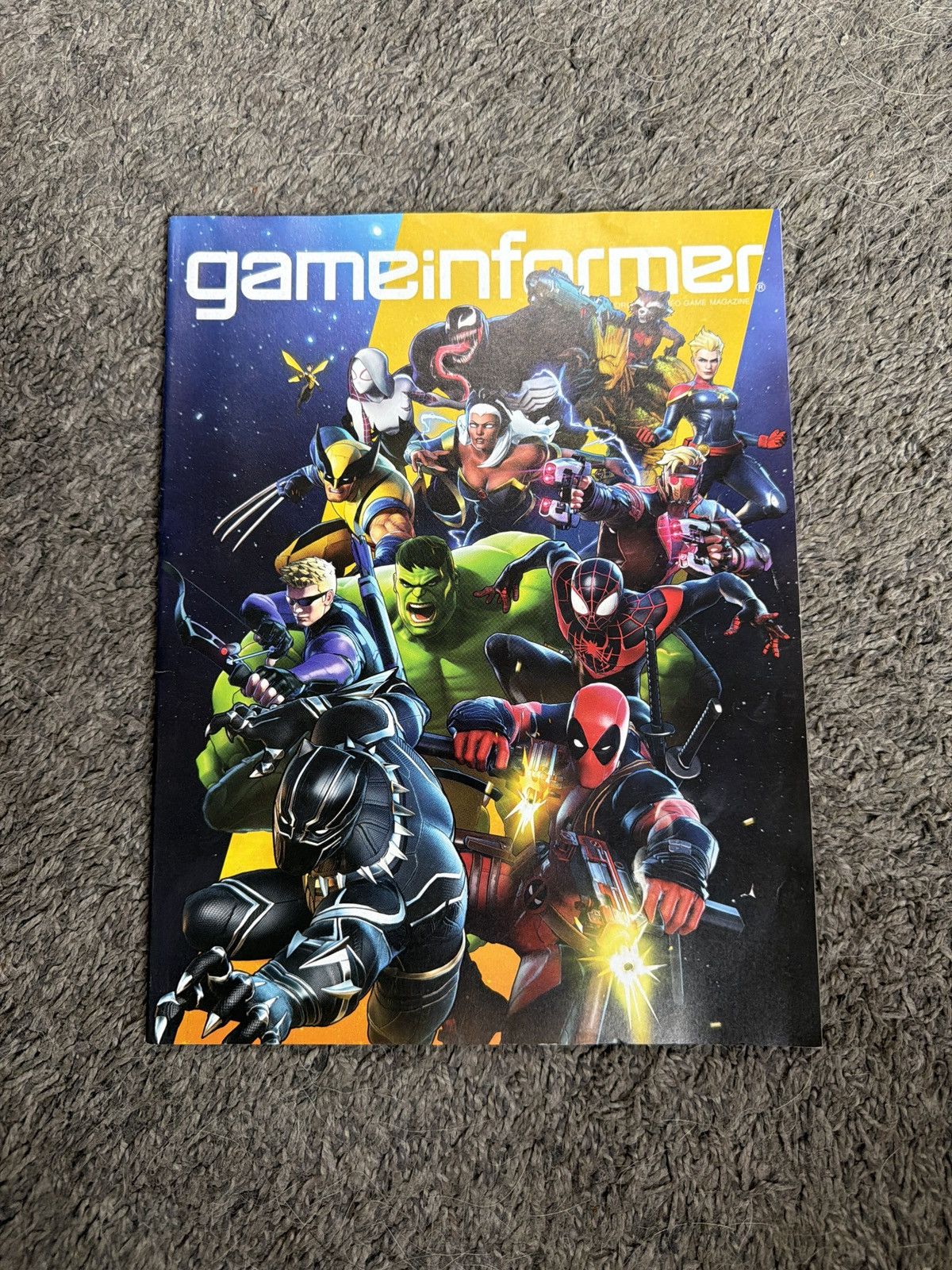 Marvel Comics 2019 Game Informer Volume XXIX Number 6 Issue 314 Size ONE SIZE - 1 Thumbnail