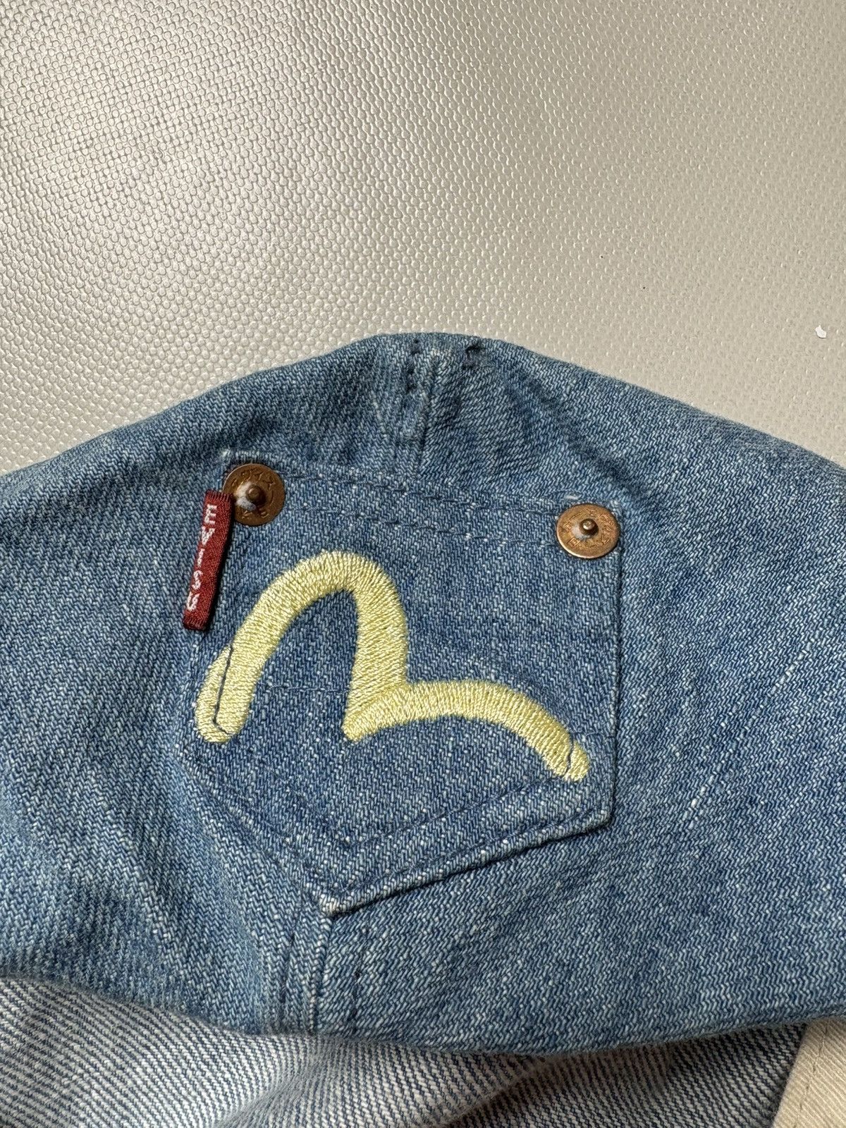 Evisu Evisu Style Craft Denim Flat Hat Size ONE SIZE - 3 Thumbnail