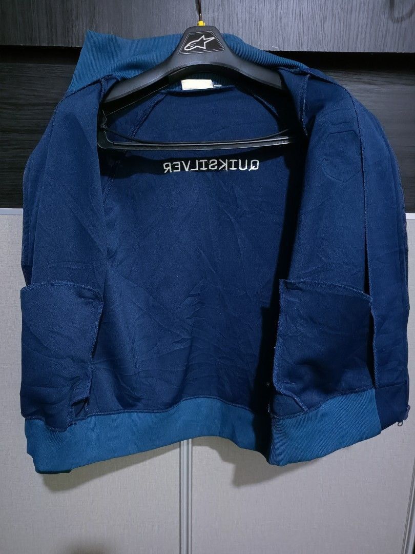 Quiksilver × Vintage Quiksilver y2k tracktop jacket Size US M / EU 48-50 / 2 - 6 Thumbnail