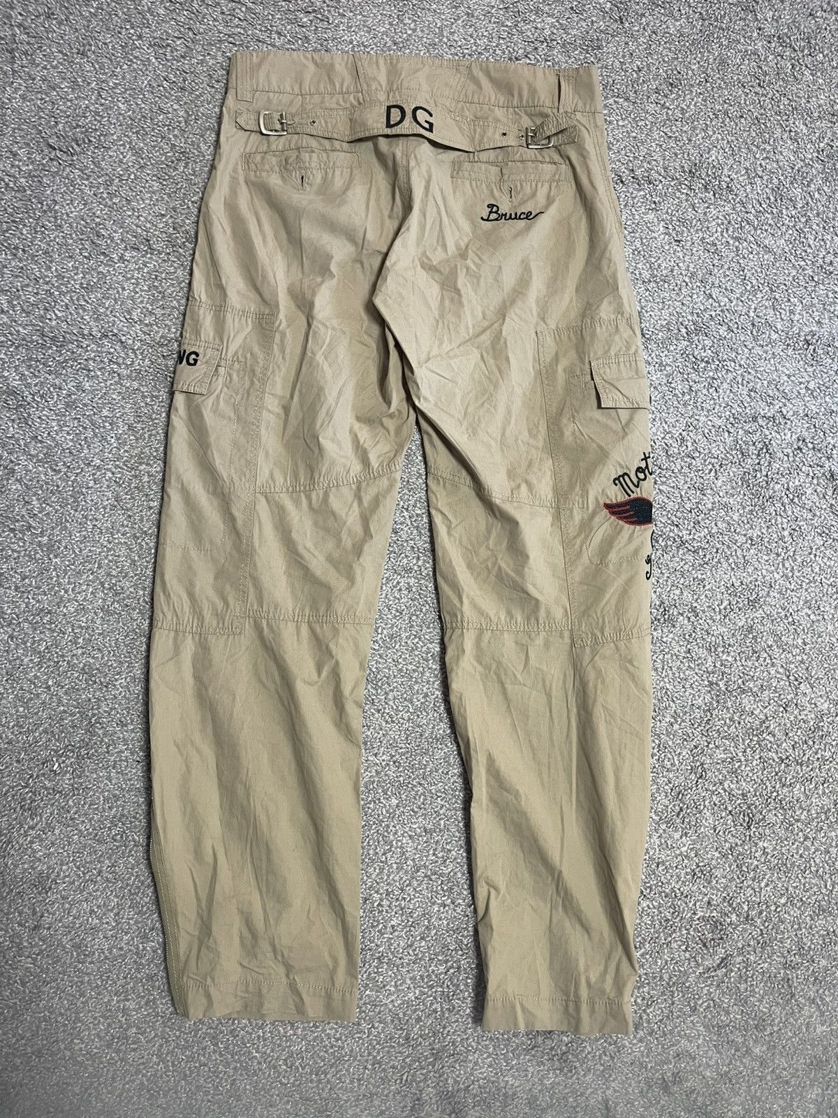 Dolce & Gabbana DOLCE GABBANA VINTAGE ARCHIVAL CARGO MULTI PANTS SIZE 48 Size US 32 / EU 48 - 4 Thumbnail