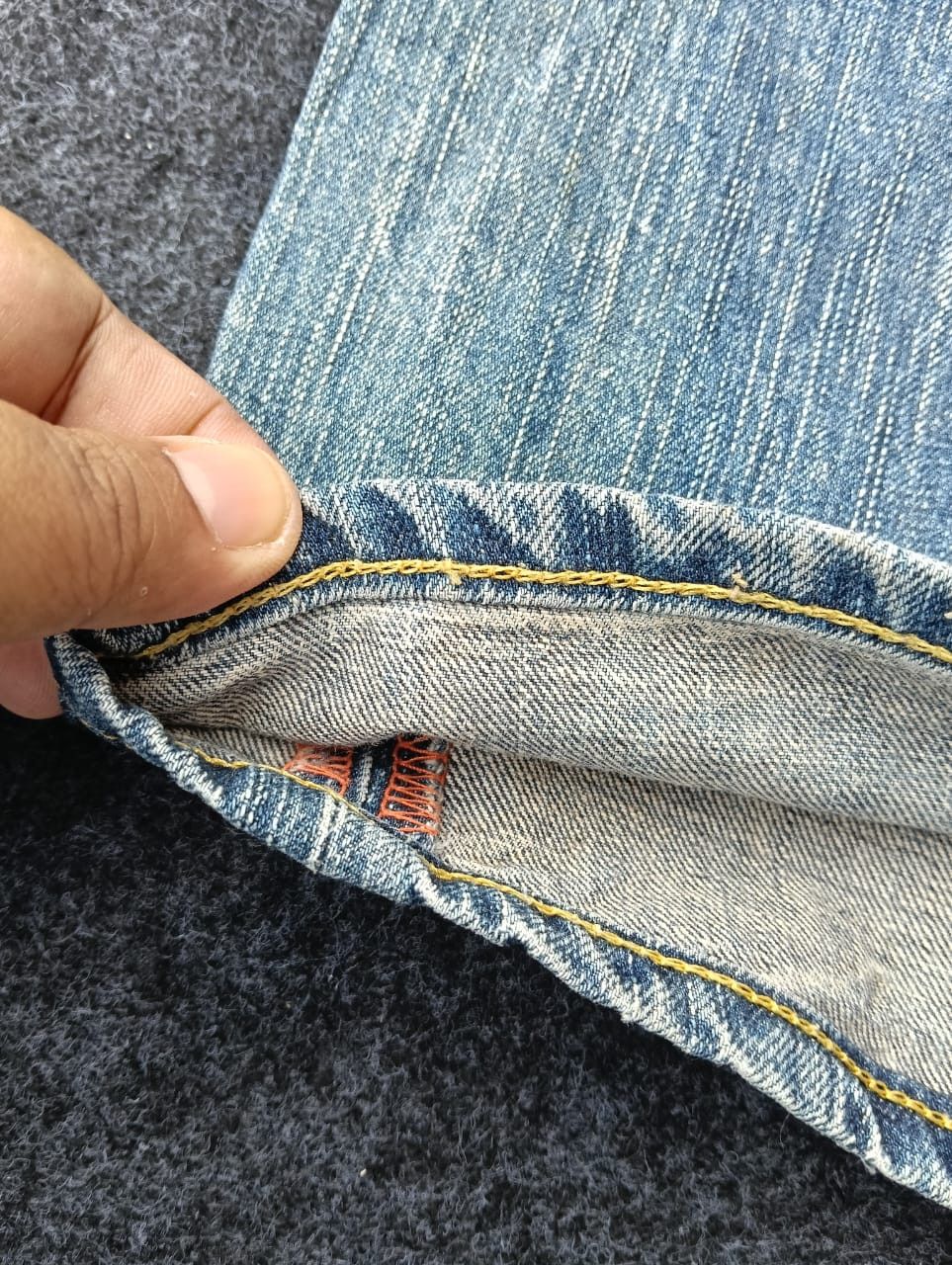 Edwin EDWIN Flare 511 – Vintage Washed Look (31) Size US 34 / EU 50 - 6 Thumbnail