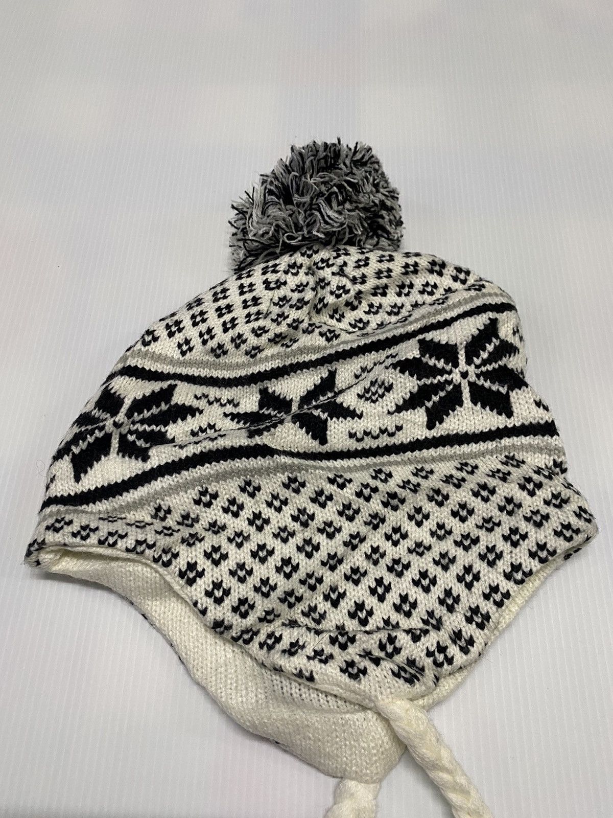 Japanese Brand × Vintage Unknown Earflap Beanie Hat Size ONE SIZE - 2 Thumbnail