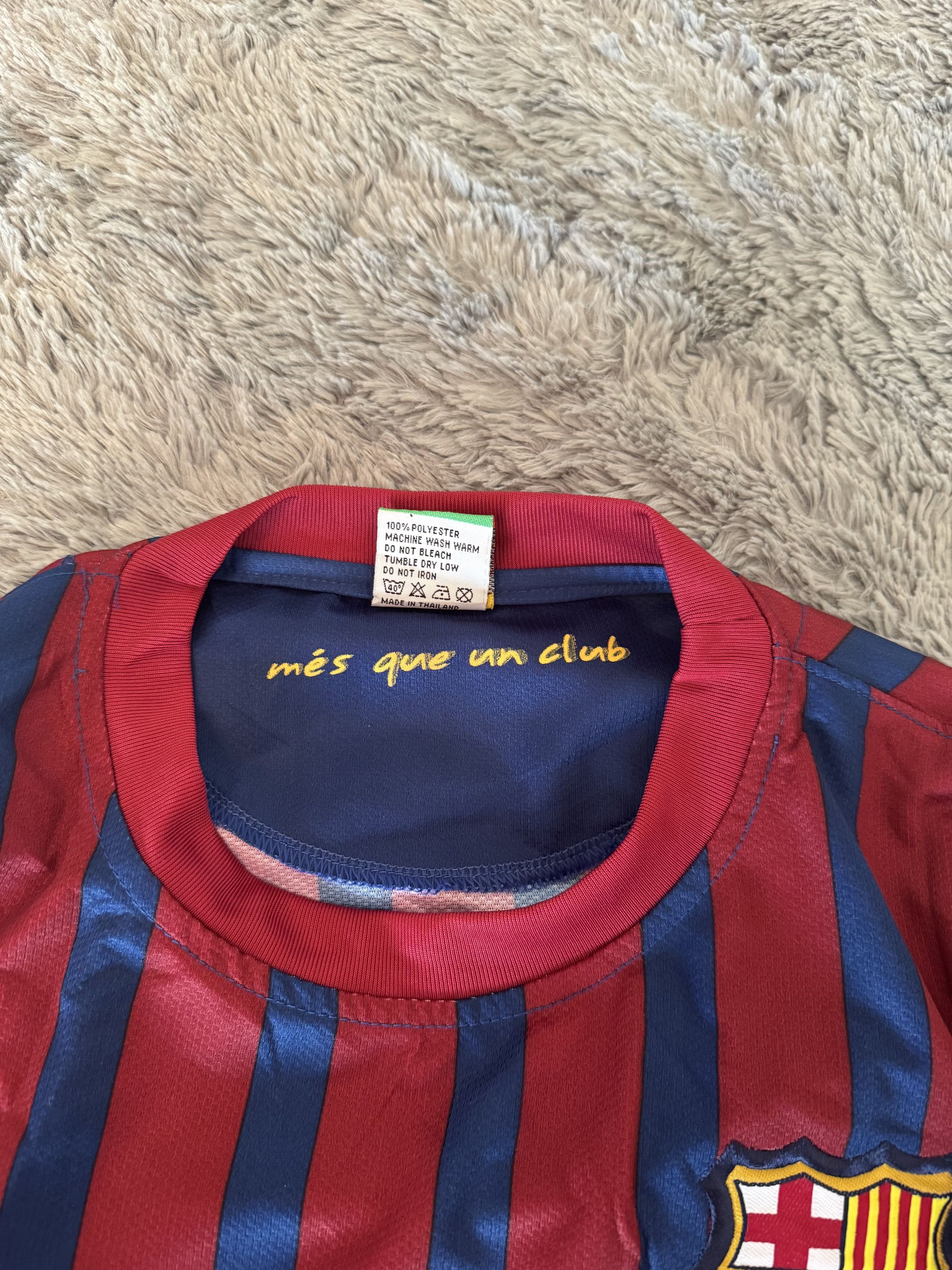 Vintage Barcelona 2011 2012 Messi #10 Home Football Soccer Shirt Size US XL / EU 56 / 4 - 7 Thumbnail